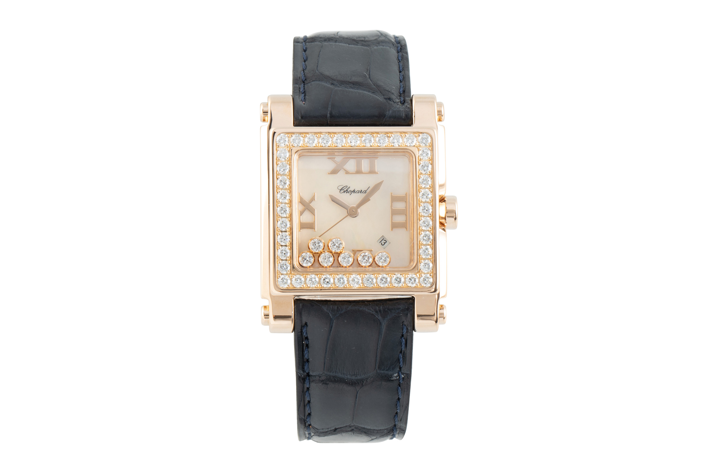 Chopard Happy Sport 18 ct red gold quartz Ref. 275321  | Zeitauktion