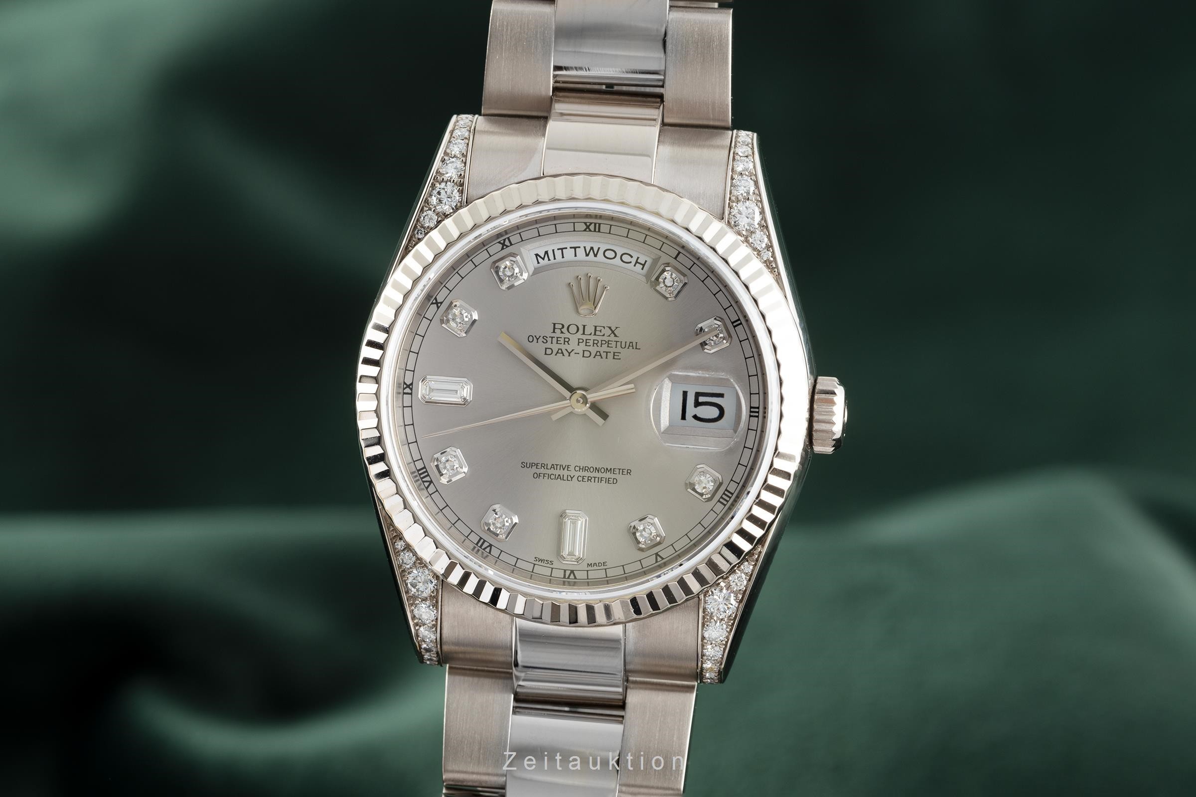 Rolex sales bianco uomo