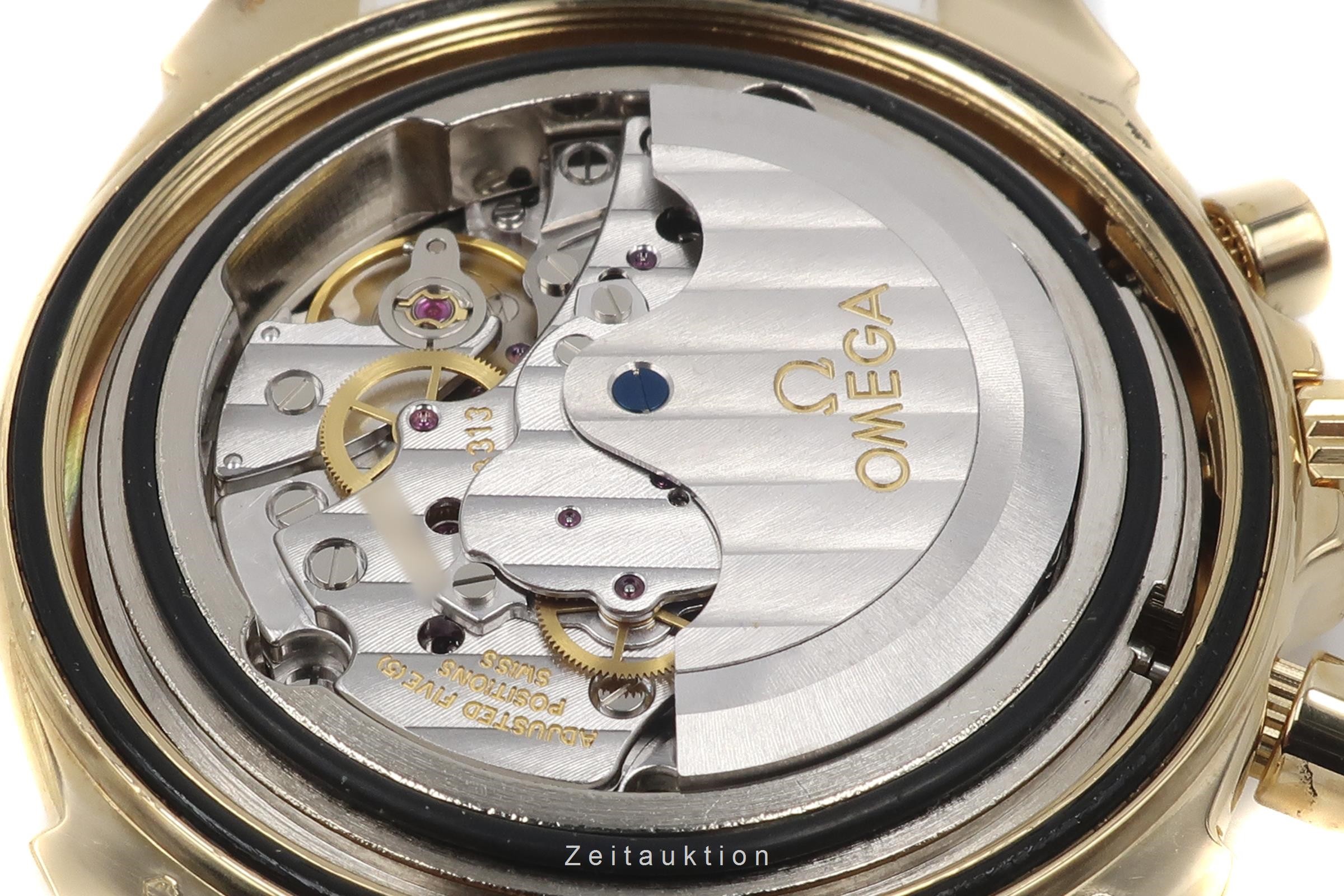 Omega De Ville chronographe or 18 ct automatique Kal. 3313 Ref. 4641.50.31  | Zeitauktion