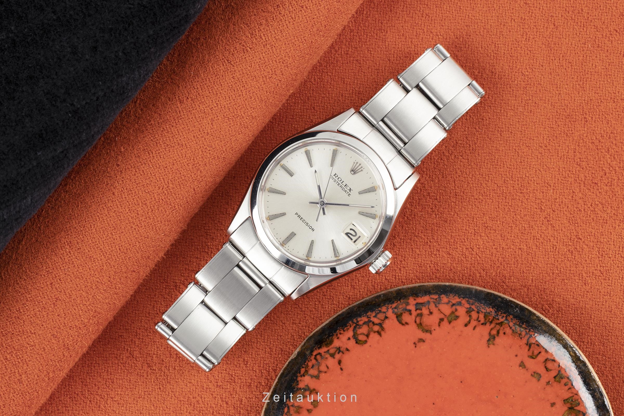 Rolex Oysterdate acciaio carica manuale Kal. 1215 Ref. 6466  | Zeitauktion