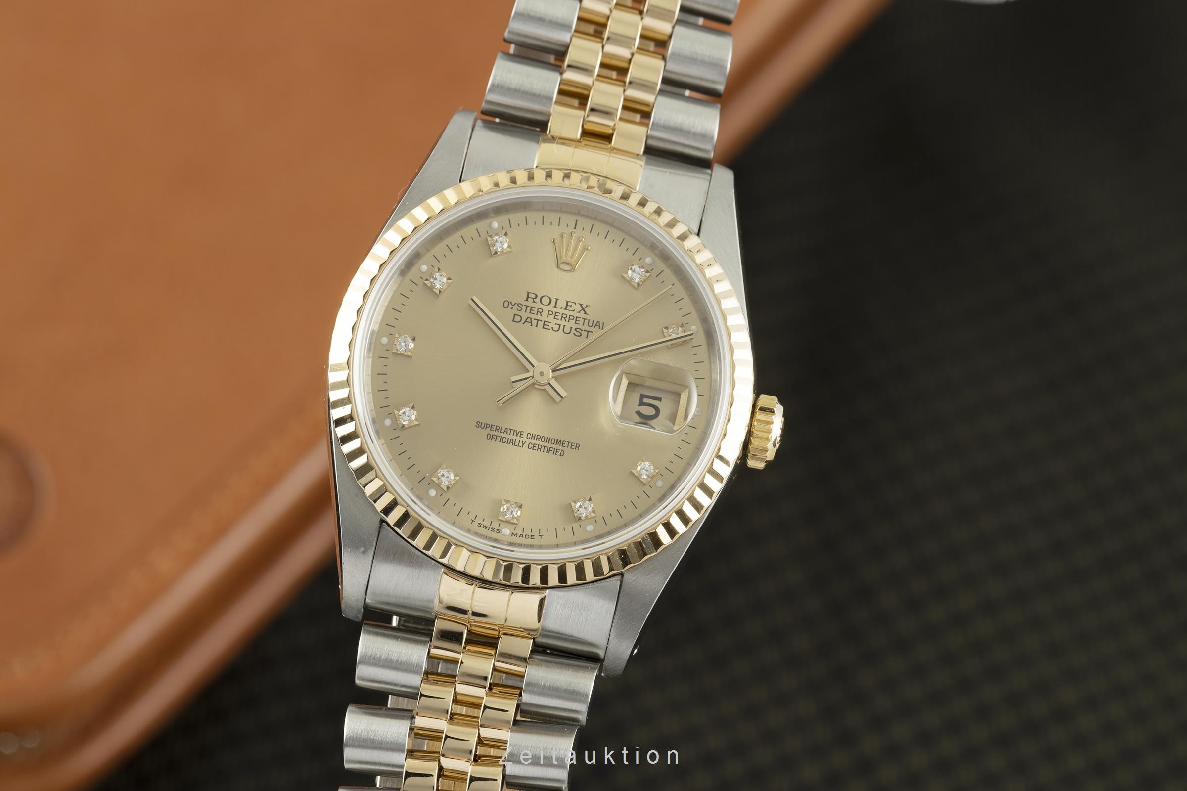Rolex Datejust steel / gold automatic Kal. 3135 Ref. 16233  | Zeitauktion