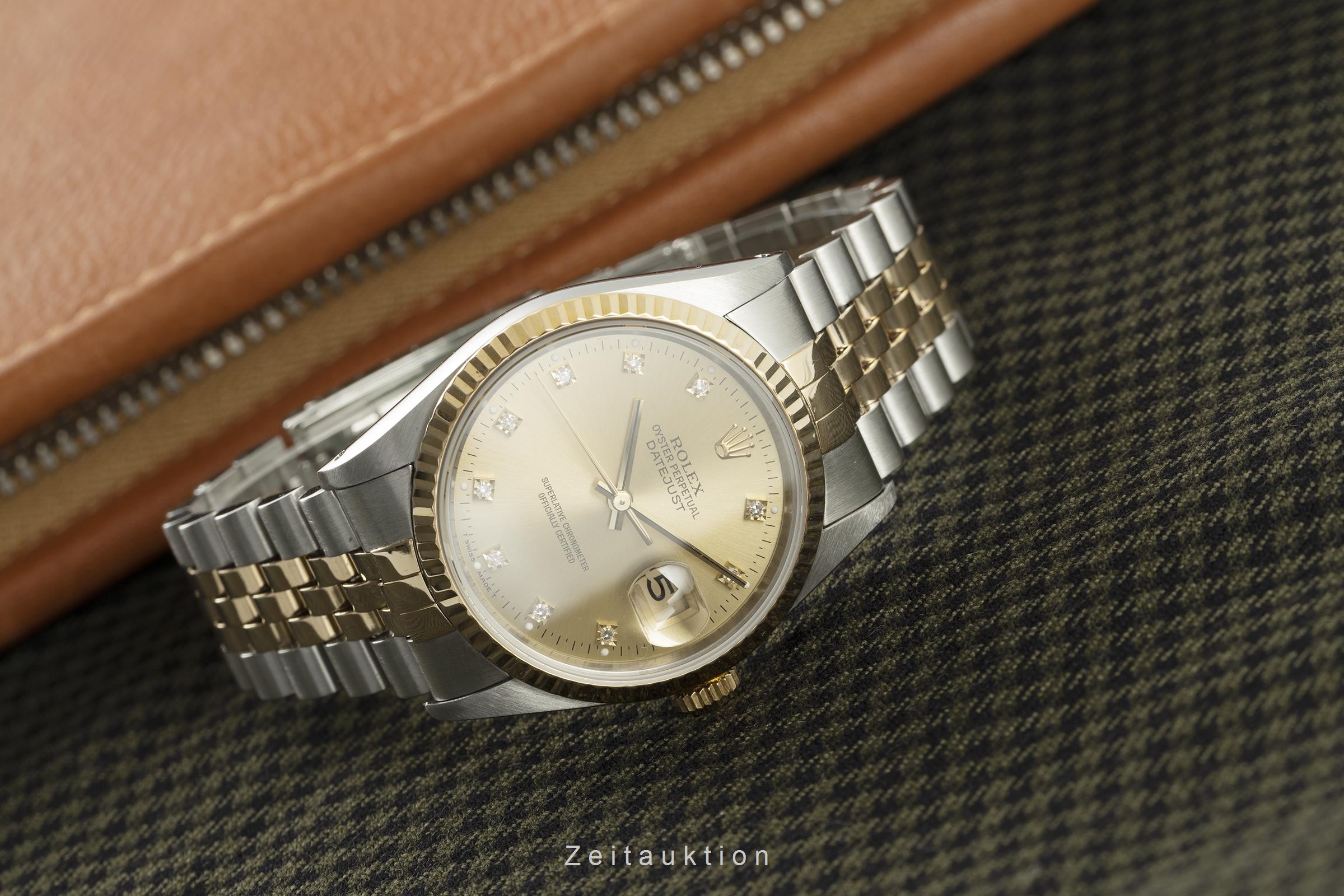 Rolex Datejust steel / gold automatic Kal. 3135 Ref. 16233  | Zeitauktion