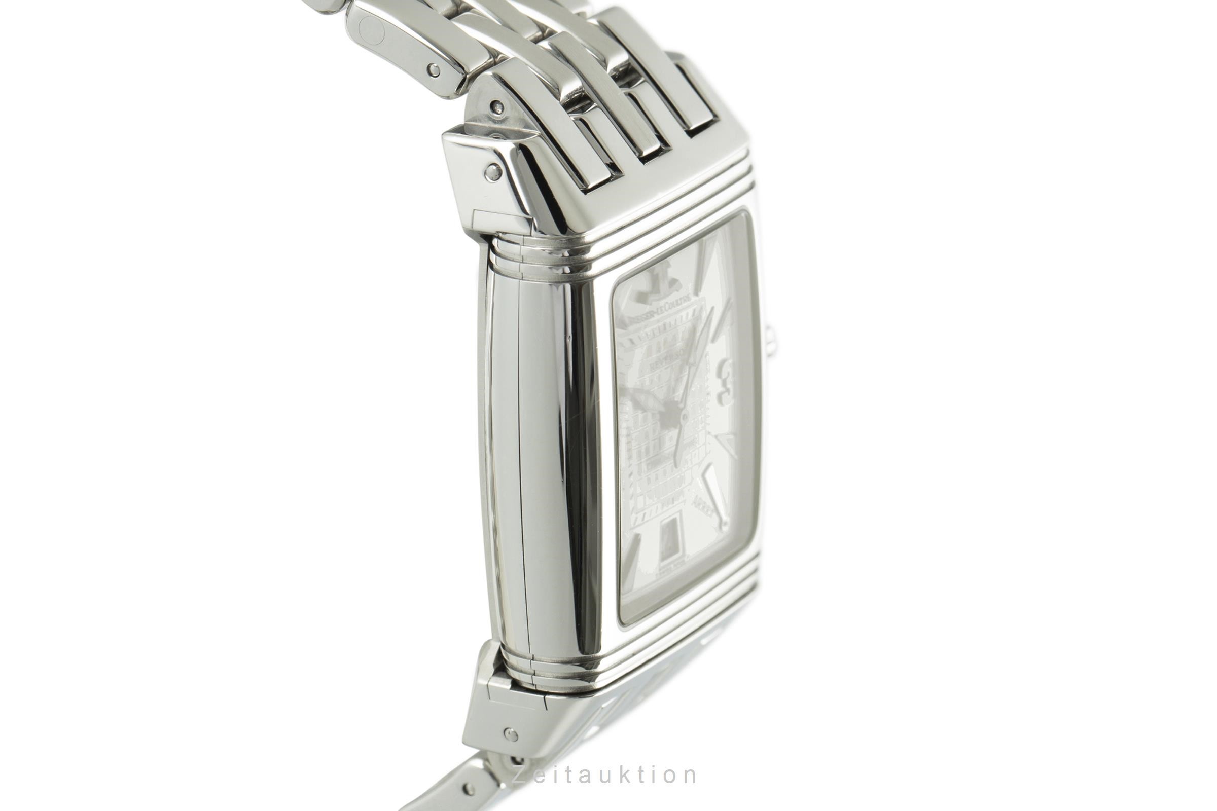 Jaeger LeCoultre Reverso Chronograph Stahl Handaufzug Ref. 295.8.59  | Zeitauktion