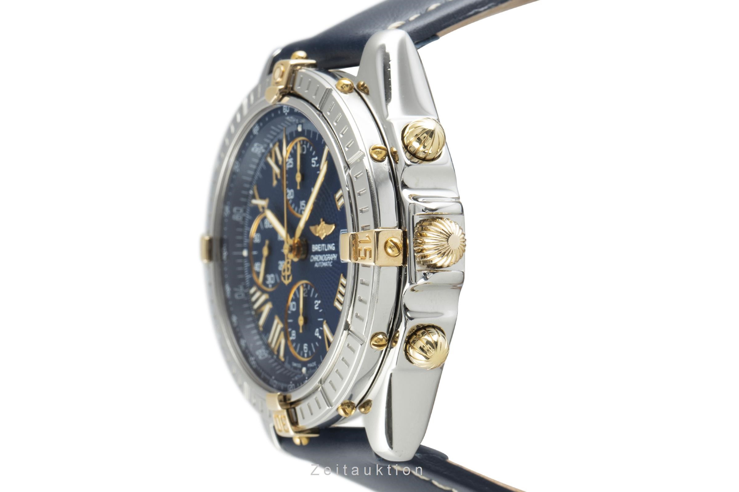 Breitling Crosswind cronógrafo acero / oro automático Kal. B13 Ref. B13055  | Zeitauktion