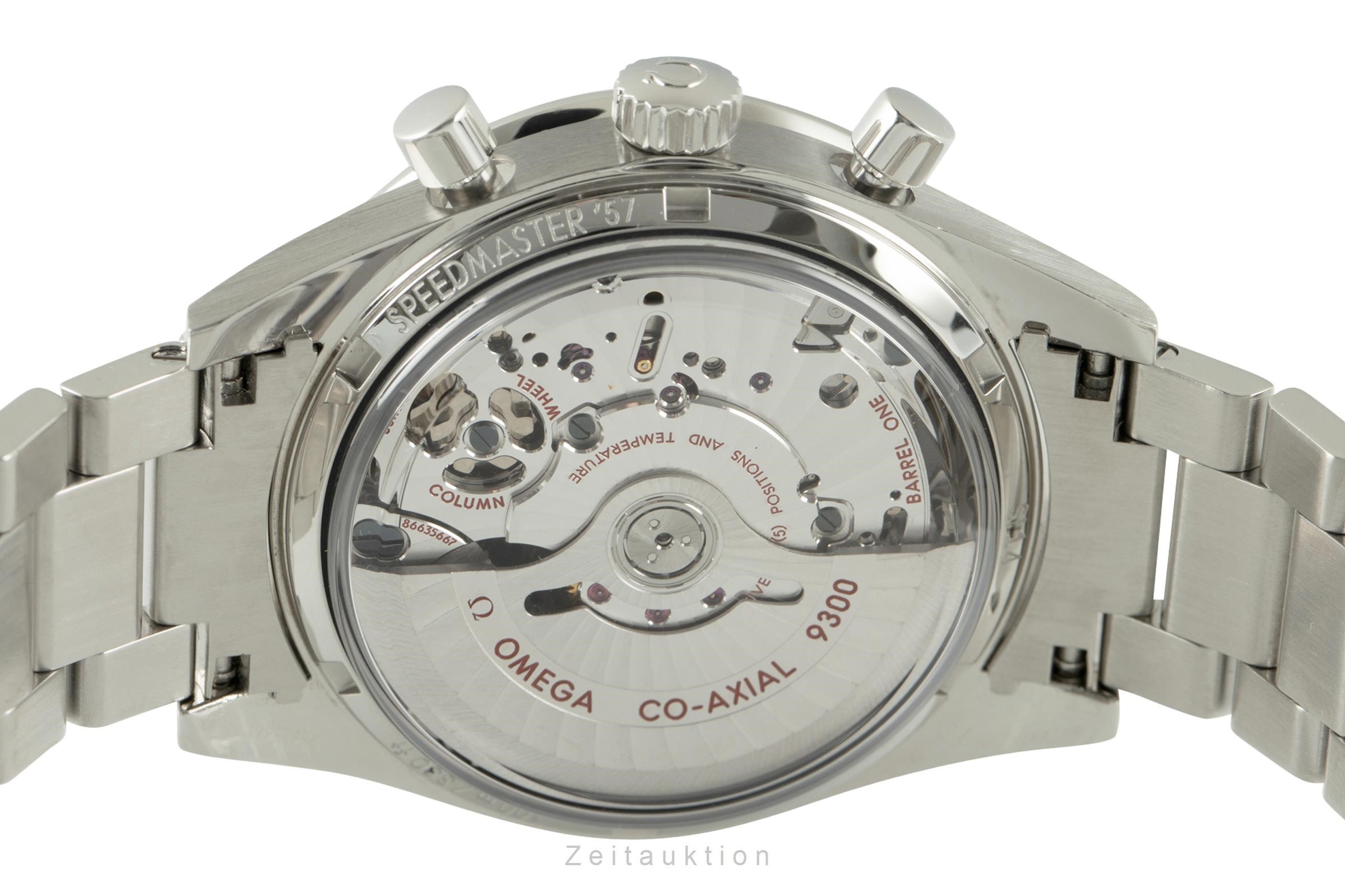 Omega Speedmaster chronograph steel automatic Kal. 9300 Ref. 331.10.42.51.03.001  | Zeitauktion