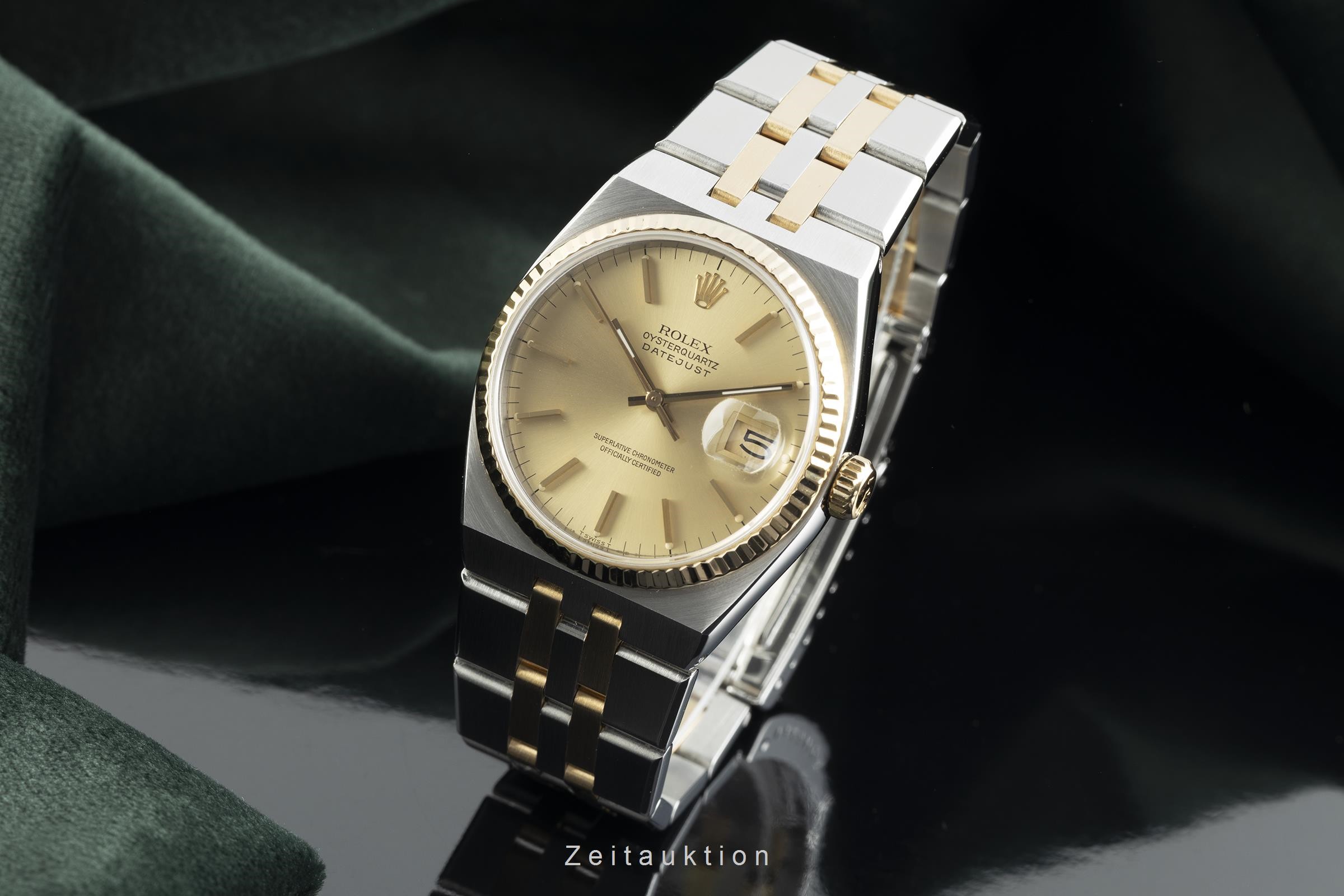 Rolex Datejust acero / oro cuarzo Kal. 5035 Ref. 17013  | Zeitauktion