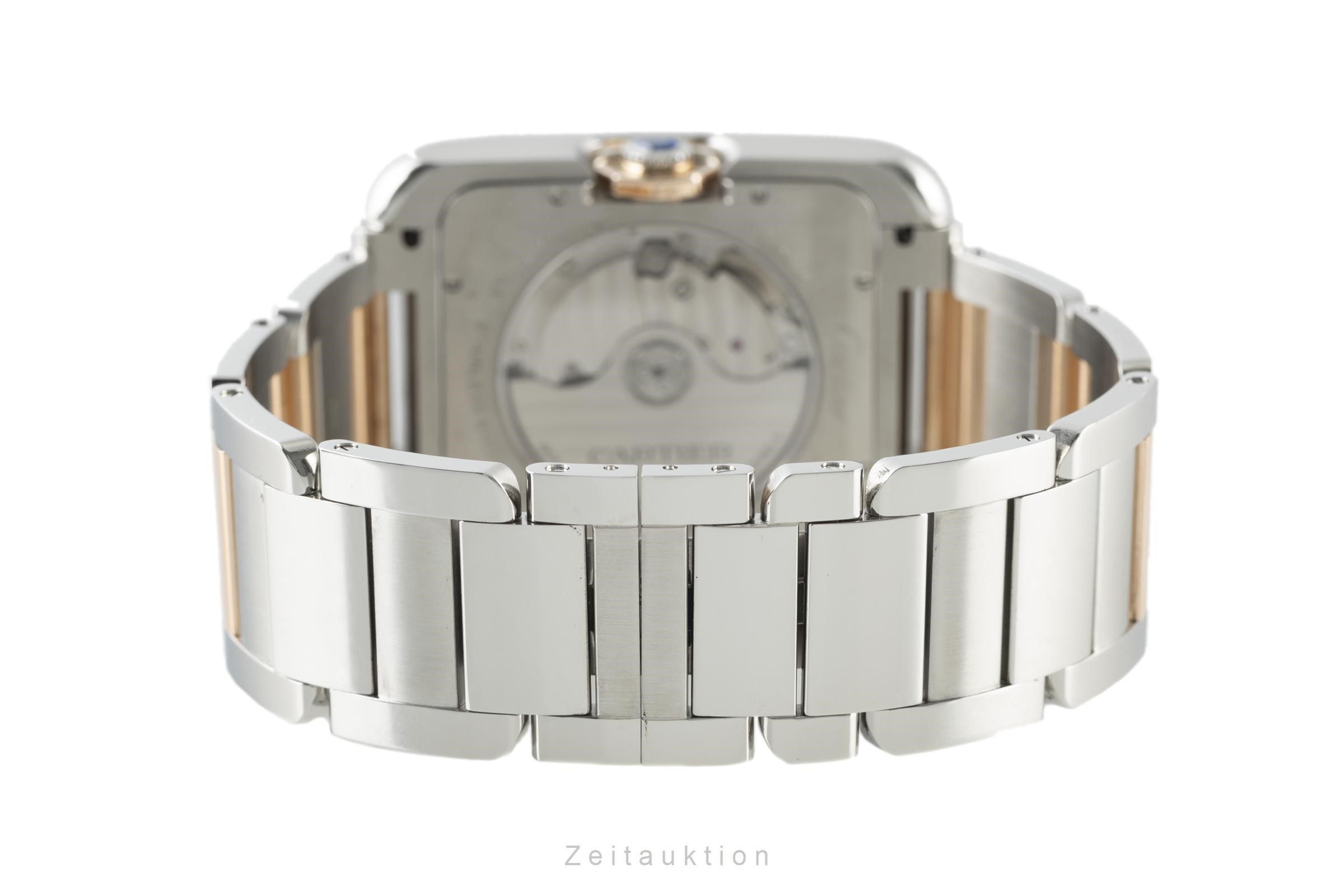 Cartier Tank Stahl / Gold Automatik Kal. 1904 MC Ref. 3507, W5310006  | Zeitauktion