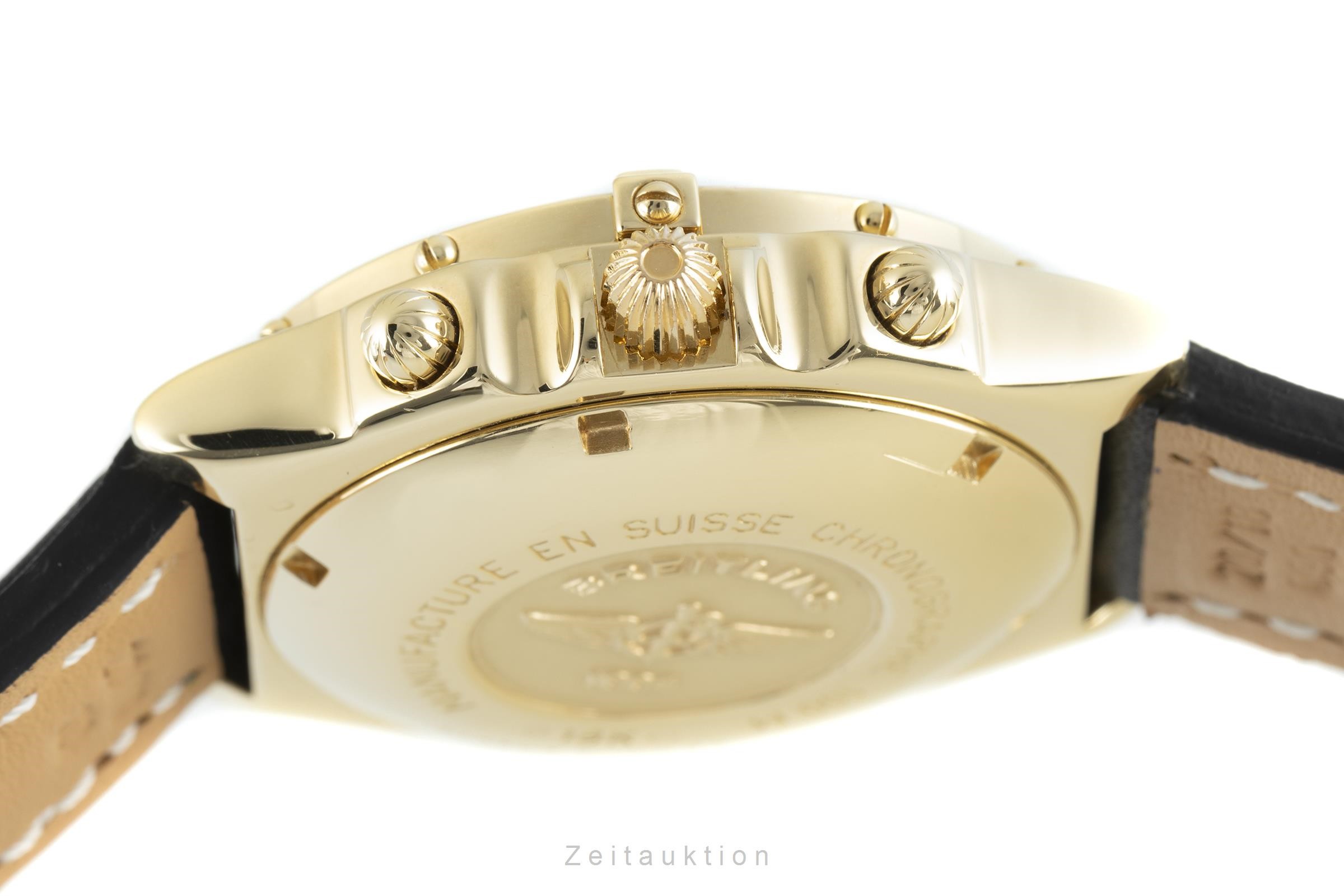 Breitling Chronomat Chronograph 18k Gold Automatik Kal. B13 Ref. K13050.1  | Zeitauktion