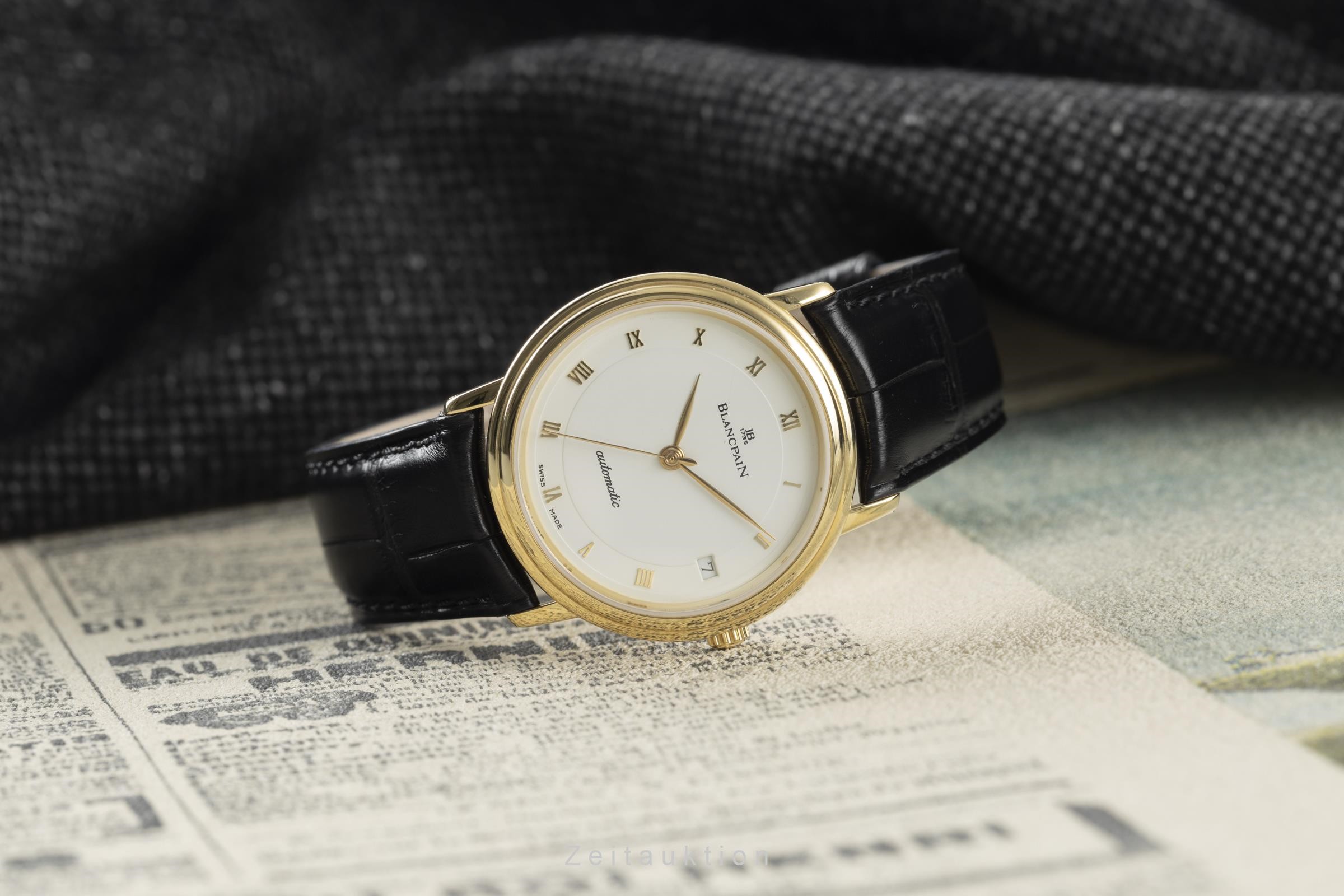 blancpain villeret gold