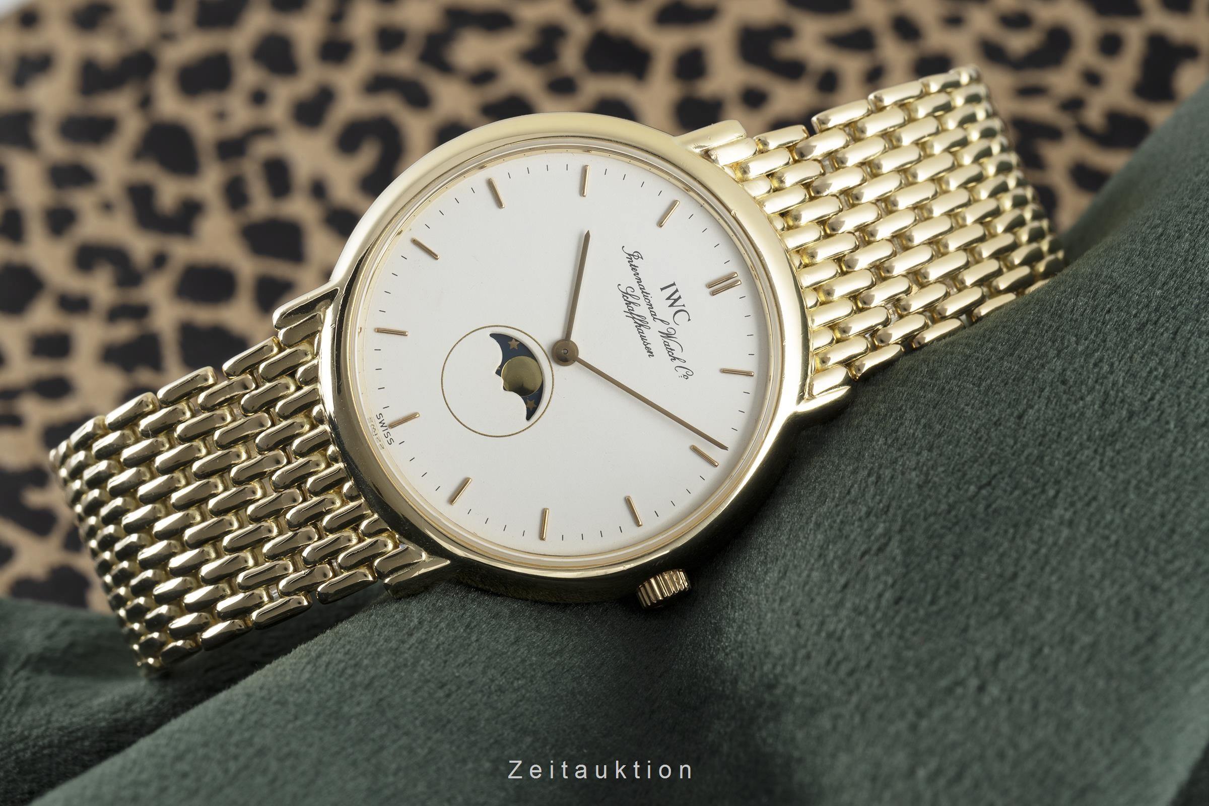 IWC Portofino 18k Gold Quarz Kal. 618 Ref. 3853  | Zeitauktion