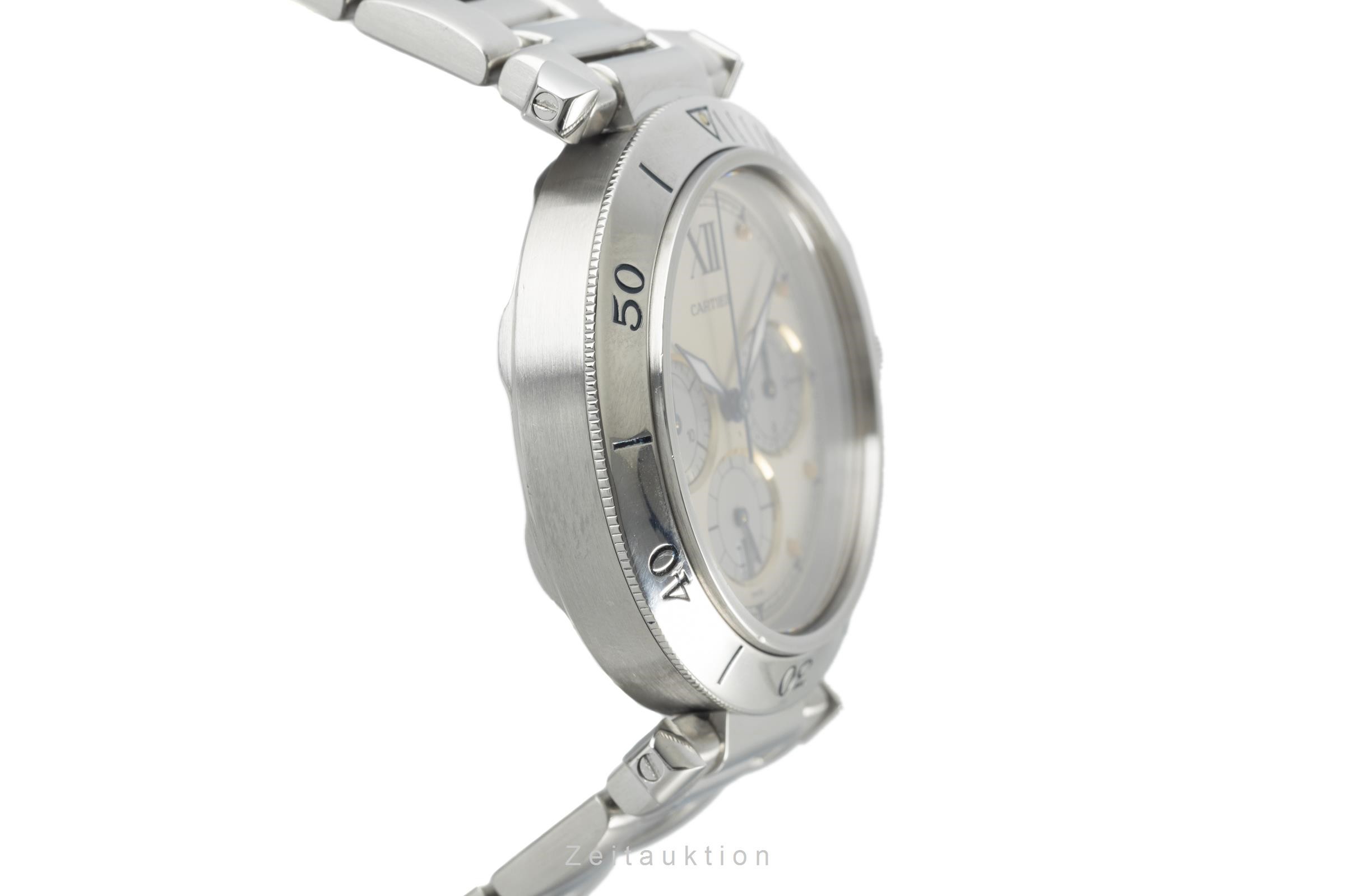Cartier Pasha Chronograph Stahl Quarz Kal. 053 Ref. 4030  | Zeitauktion