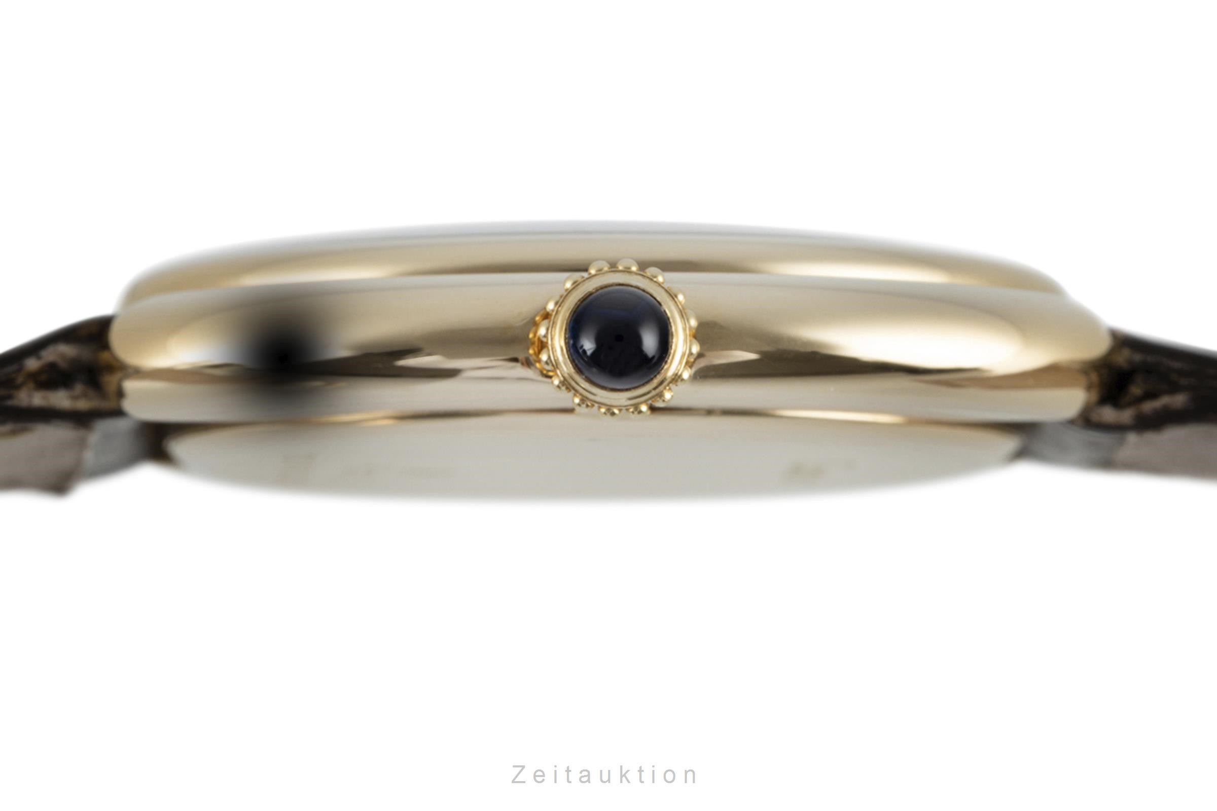 Cartier Vendome 18 ct gold manual winding Kal. 78-1 Ref. 78090  | Zeitauktion