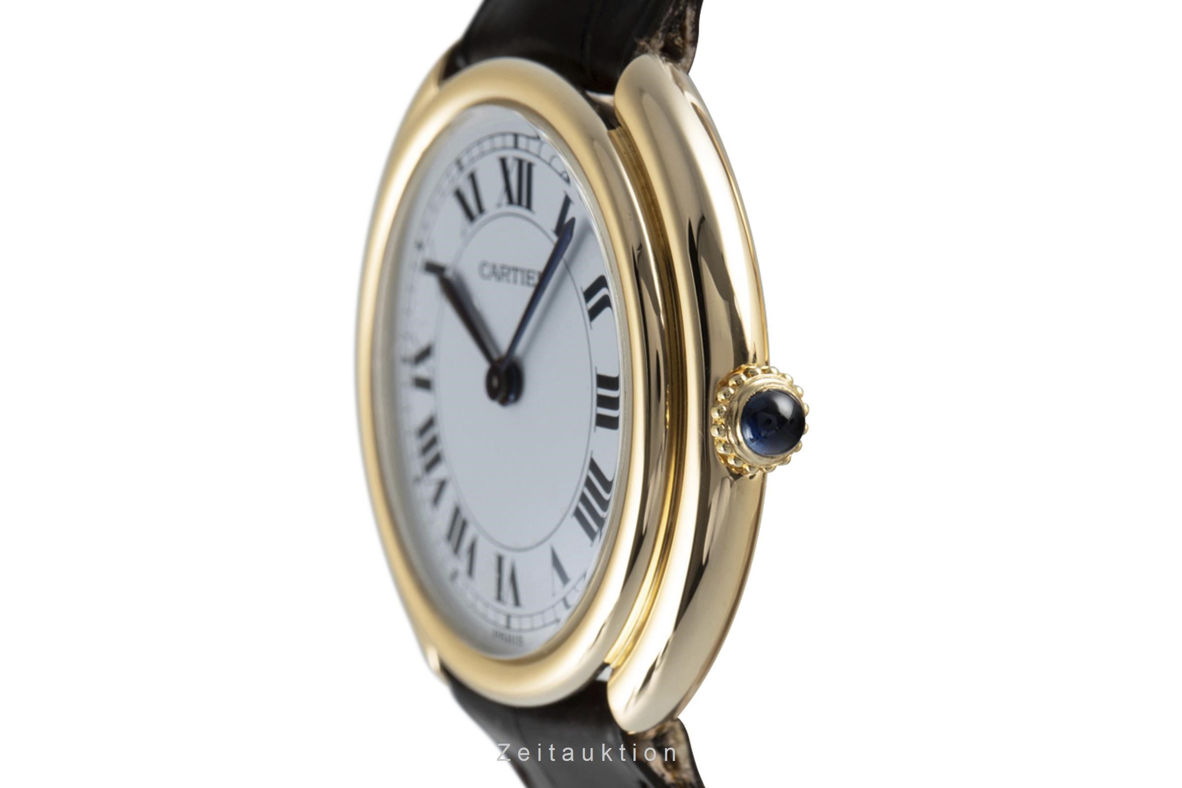 Cartier Vendome 18 ct gold manual winding Kal. 78-1 Ref. 78090  | Zeitauktion