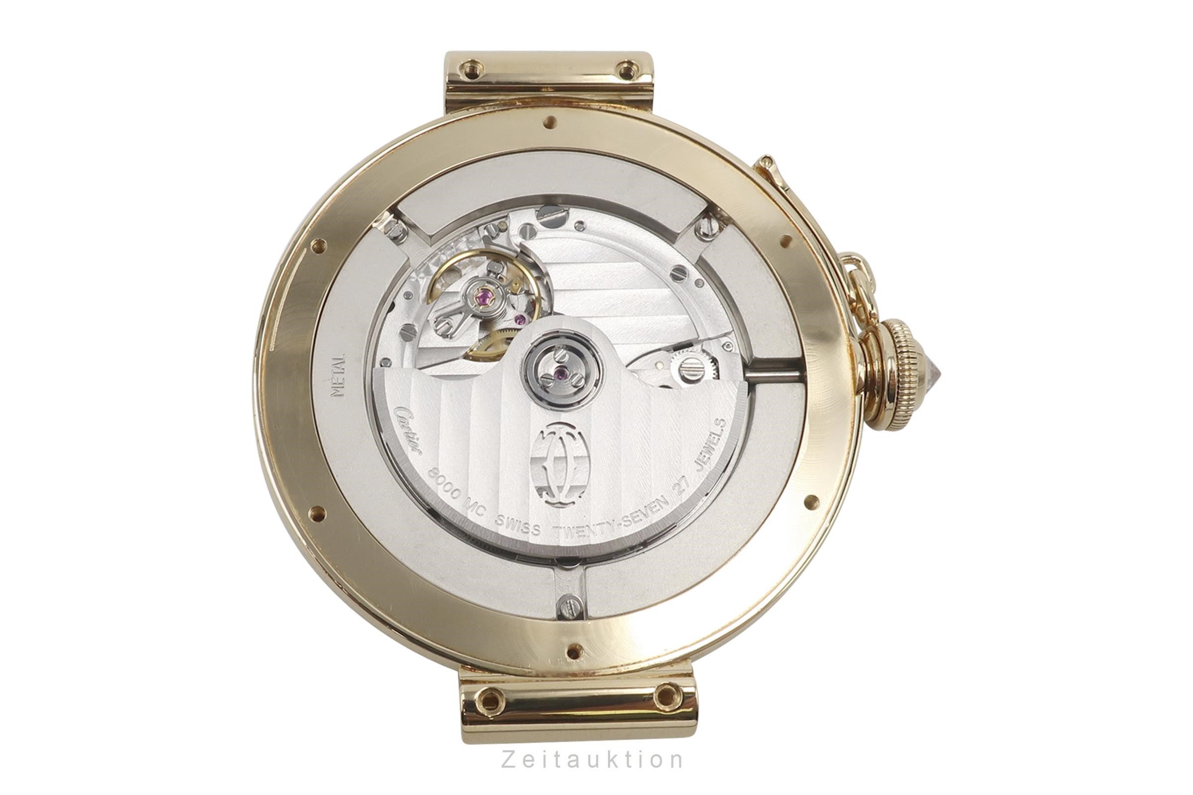 Cartier Pasha 18 ct gold automatic Kal. 8000MC Ref. WJ120351, 2726  | Zeitauktion