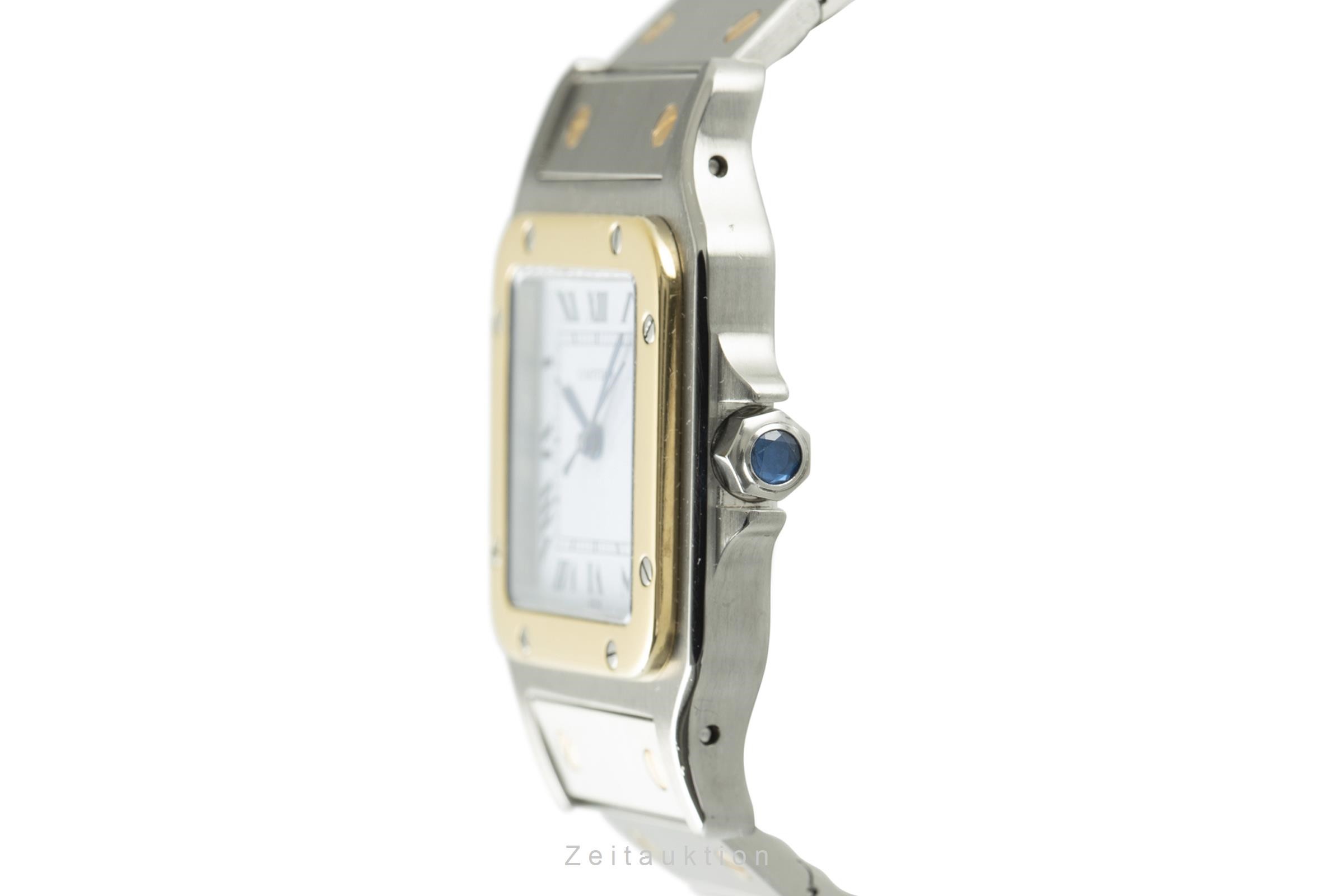 Cartier Santos acciaio / oro automatismo Ref. 2961  | Zeitauktion