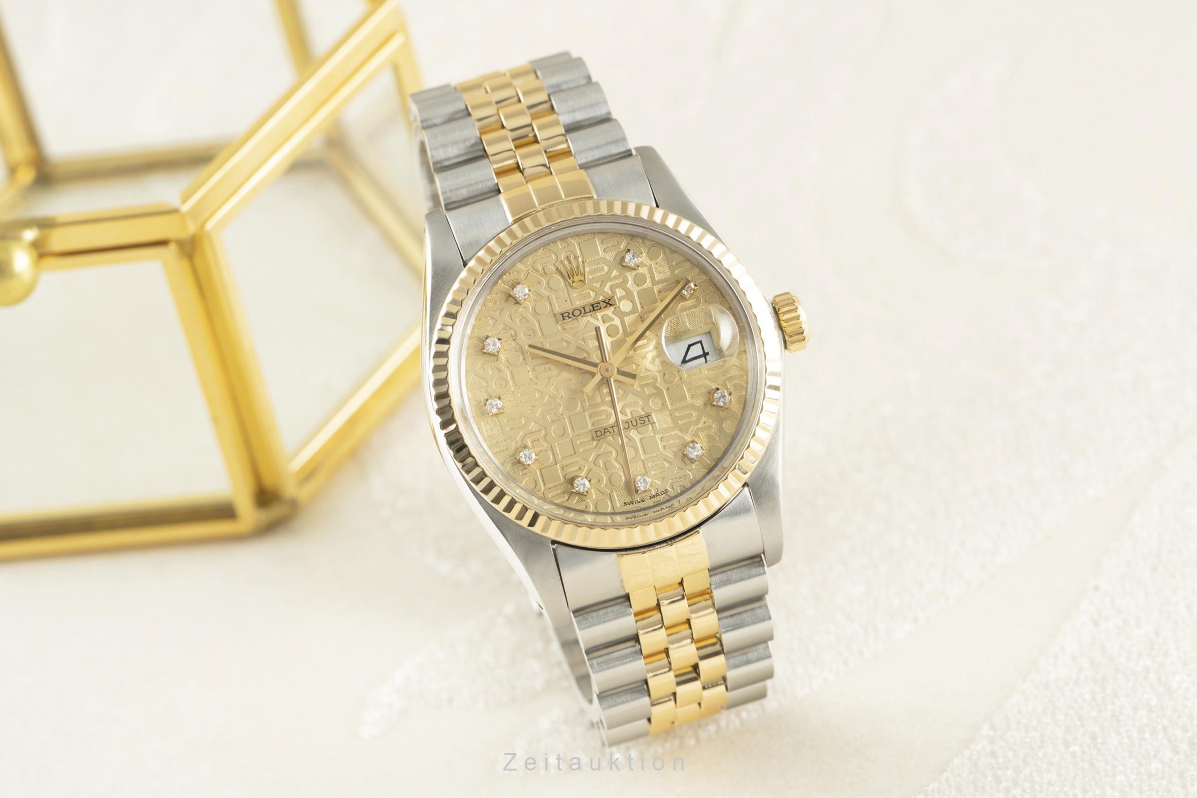 Rolex Datejust steel / gold automatic Kal. 3035 Ref. 16013  | Zeitauktion