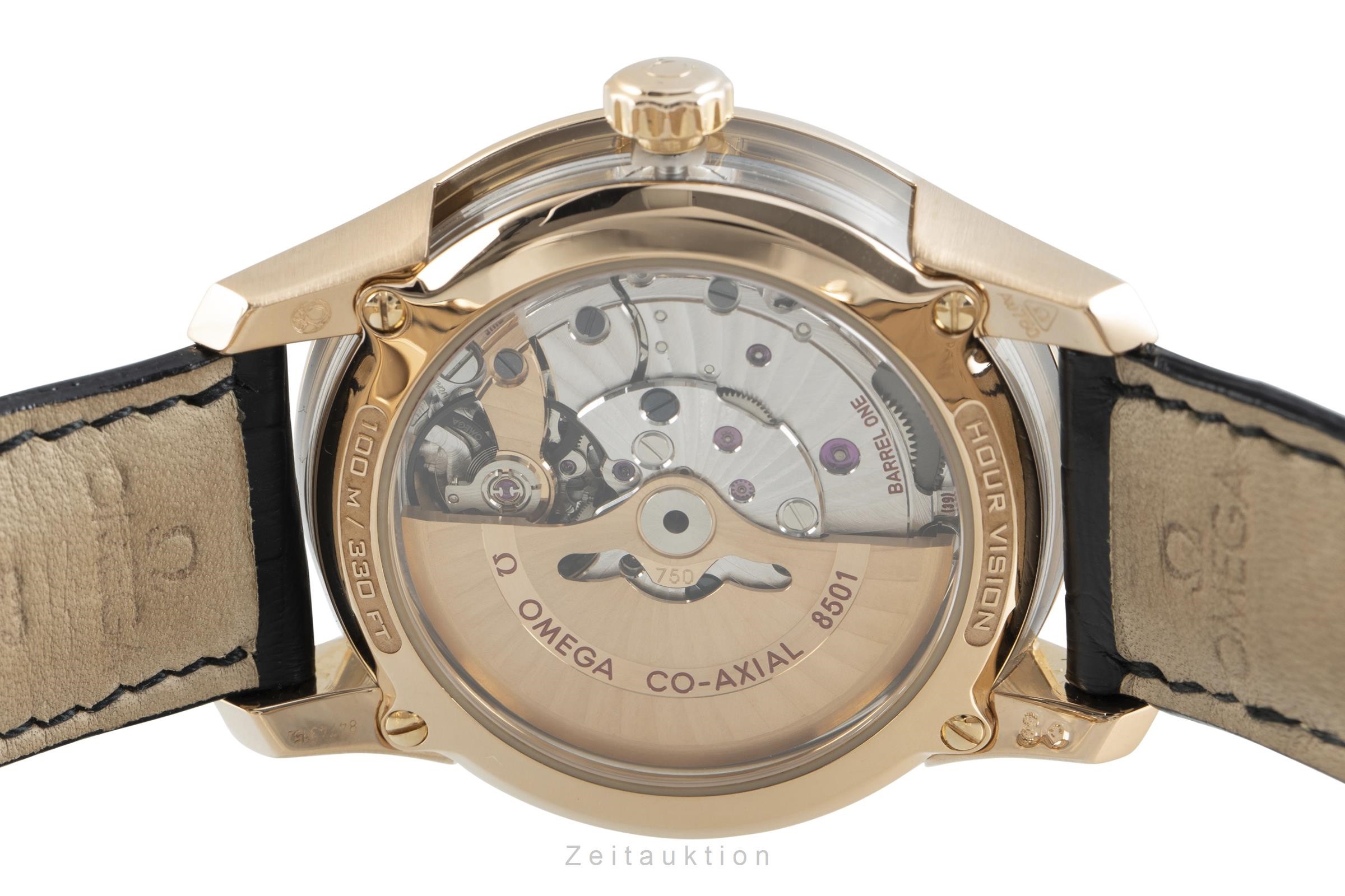 Omega De Ville 18k Rotgold Automatik Kal. 8501 Ref. 431.63.41.21.02.001  | Zeitauktion