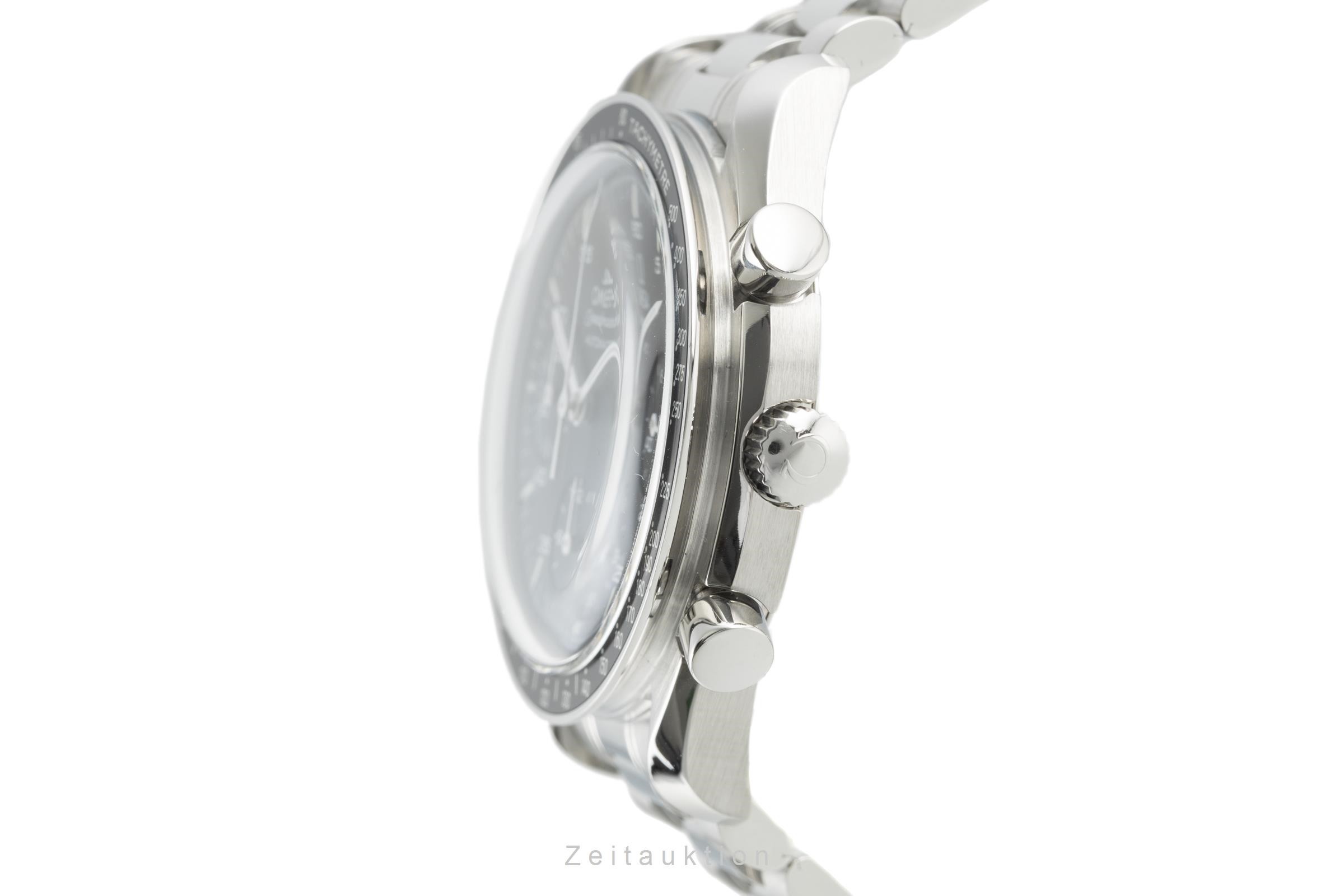 Omega Speedmaster chronograph steel automatic Kal. 3220 Ref. 3510.50.00, 175.0032.1  | Zeitauktion