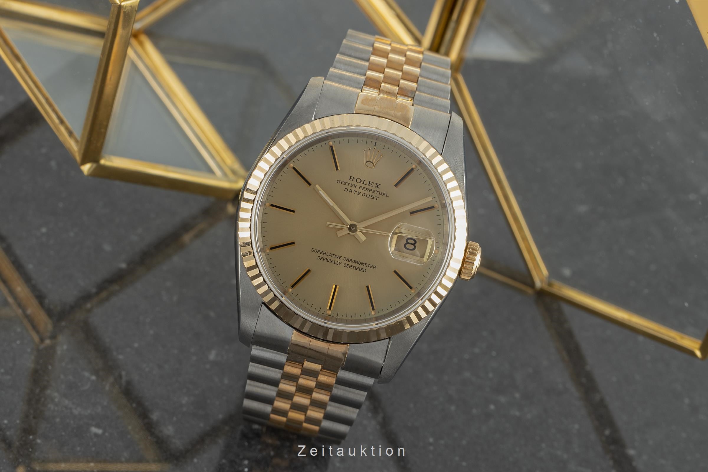 Rolex Datejust steel / gold automatic Kal. 3135 Ref. 16233  | Zeitauktion