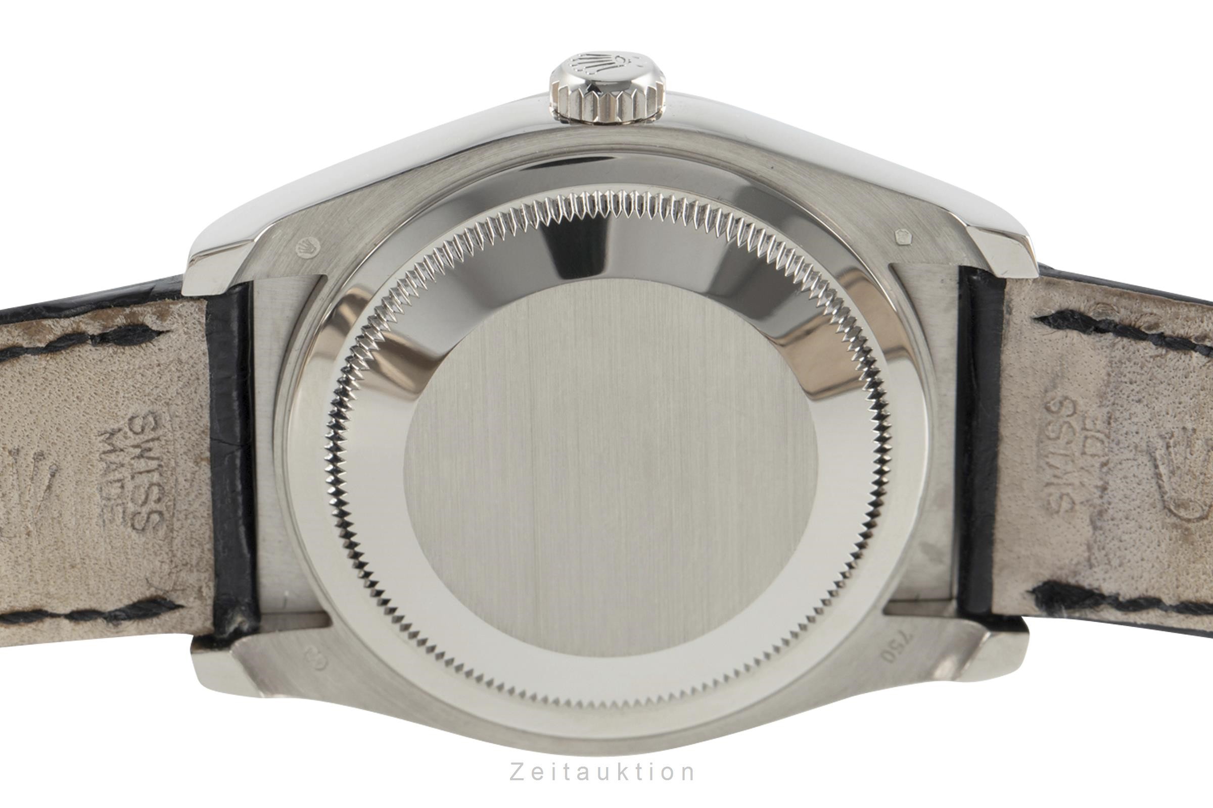Rolex Datejust oro bianco 18 ct automatismo Kal. 3135 Ref. 116139  | Zeitauktion