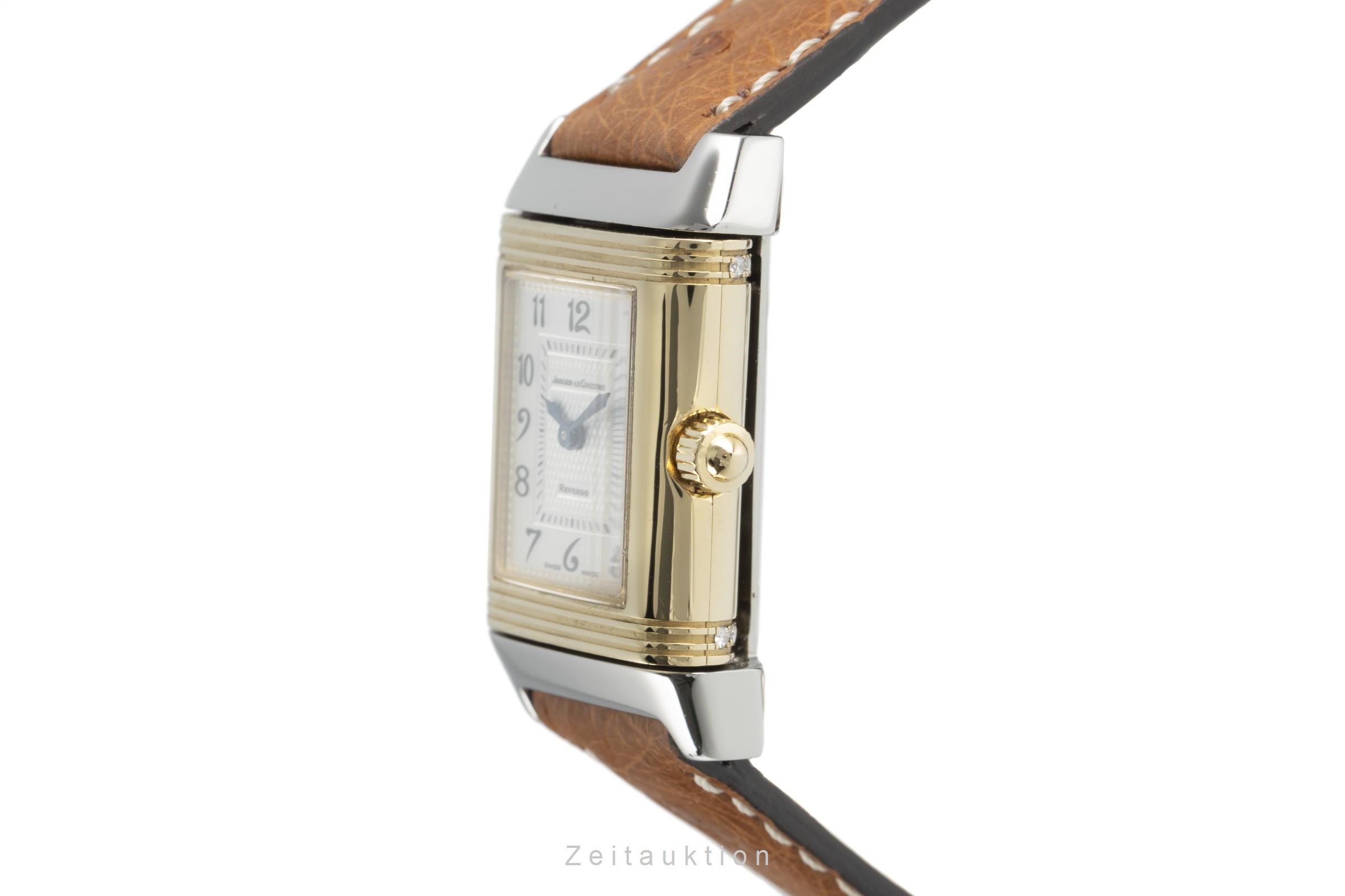 Jaeger-LeCoultre Reverso acciaio / oro carica manuale Kal. 844 Ref. 266.5.44  | Zeitauktion