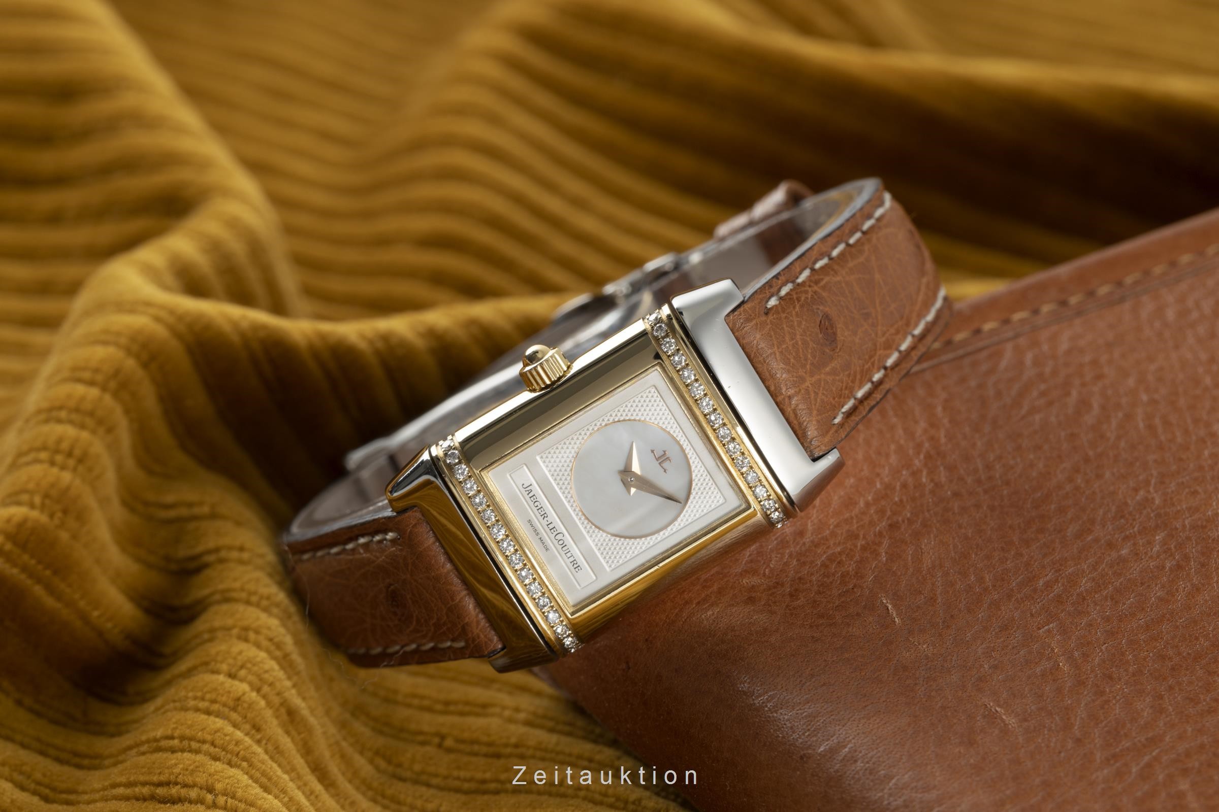 Jaeger-LeCoultre Reverso acciaio / oro carica manuale Kal. 844 Ref. 266.5.44  | Zeitauktion