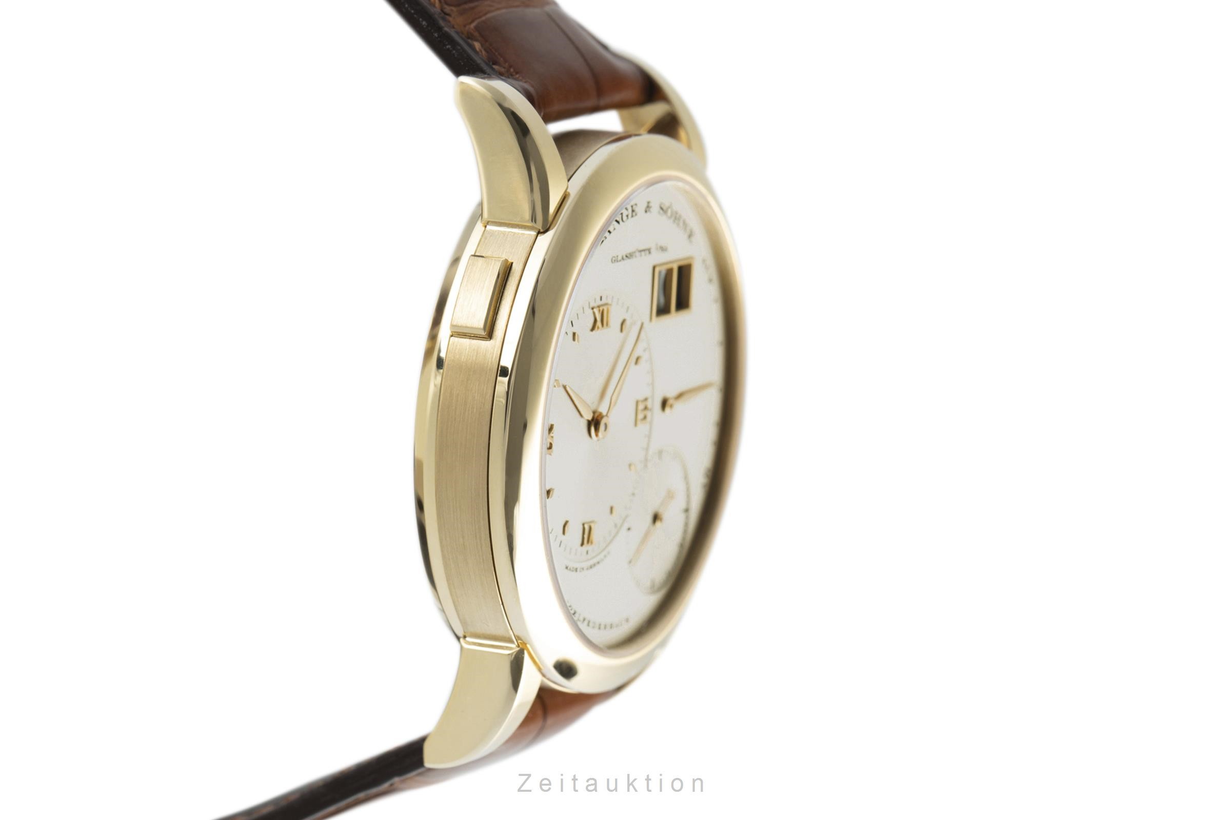 A. Lange & Söhne Lange 1 18k Gold Handaufzug Kal. L.901.0 Ref. 101.021  | Zeitauktion