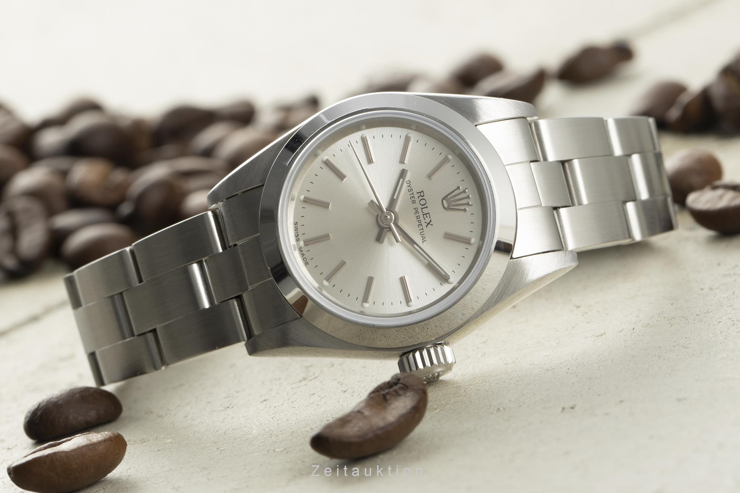 Rolex Oyster Perpetual acero automático Kal. 2130 Ref. 67180  | Zeitauktion
