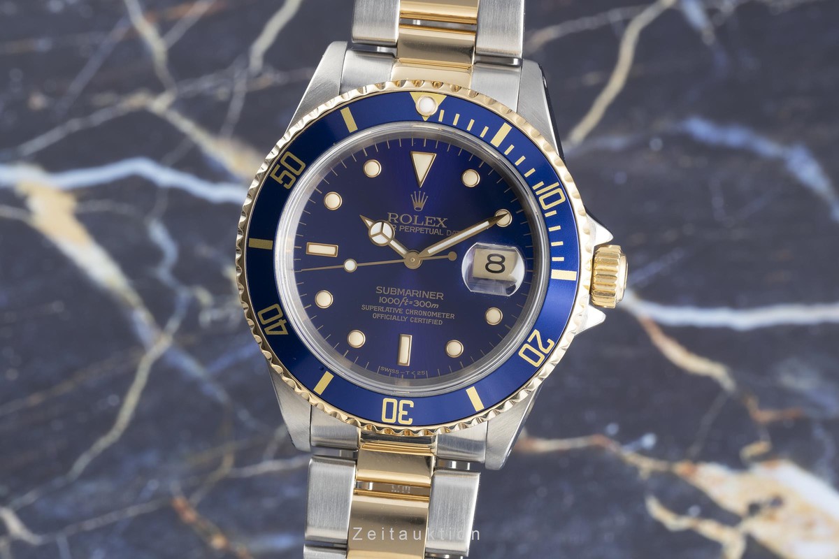 Rolex Submariner Stahl / Gold Automatik Kal. 3135 Ref. 16613 2109450