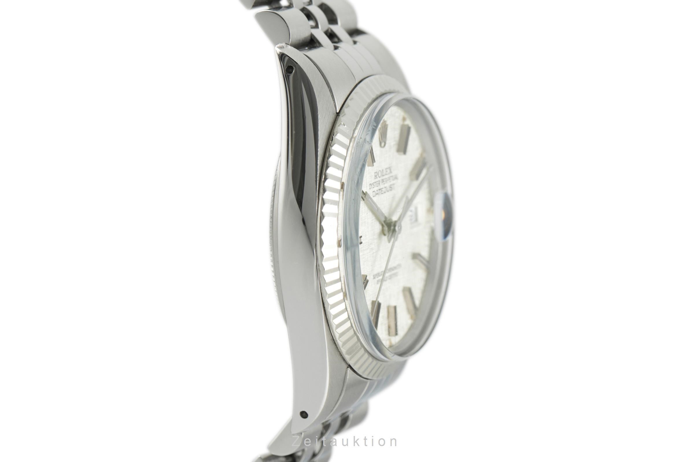 Rolex Datejust acier / or blanc automatique Kal. 3035 Ref. 16014  | Zeitauktion
