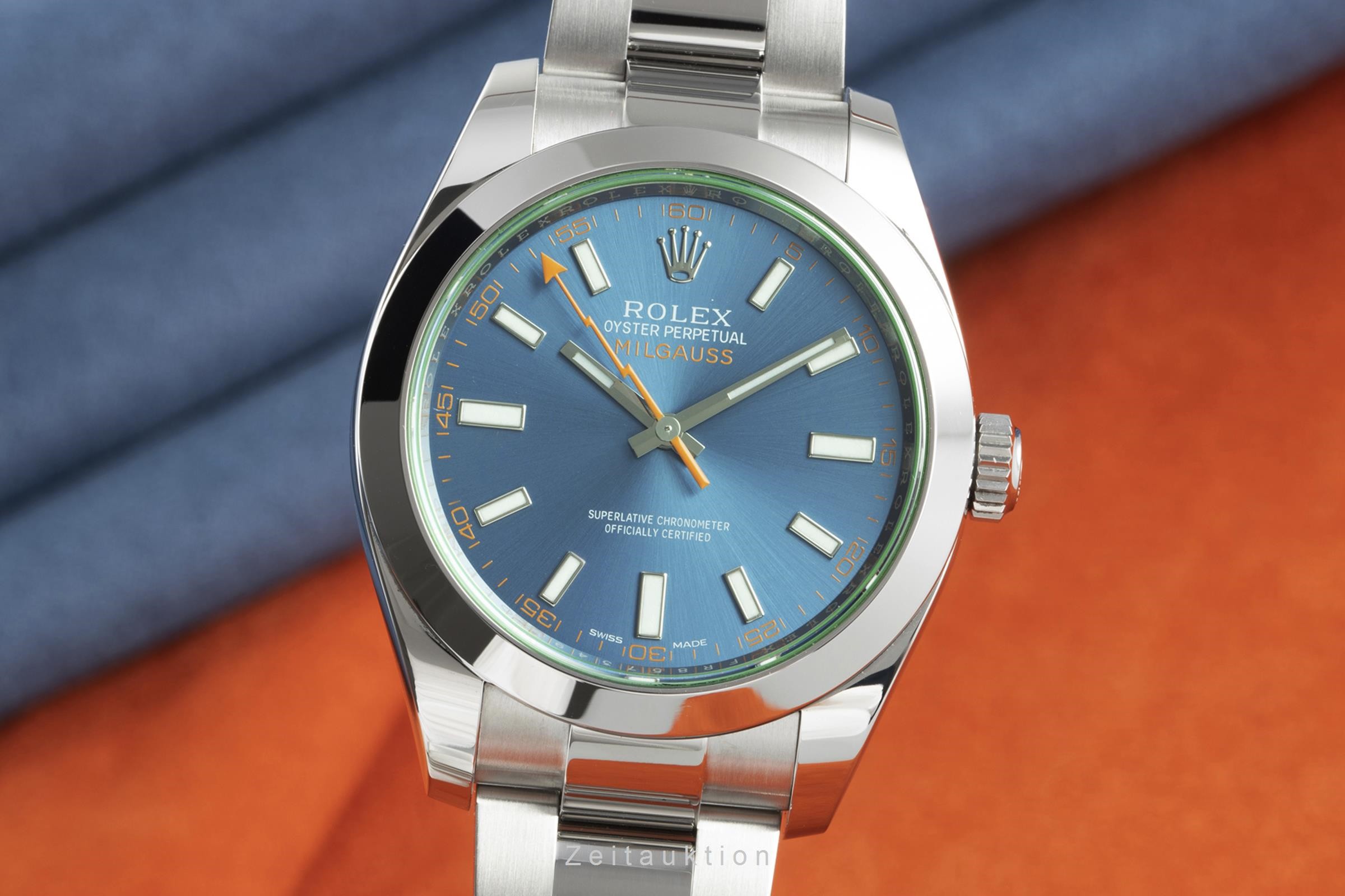 rolex milgauss date