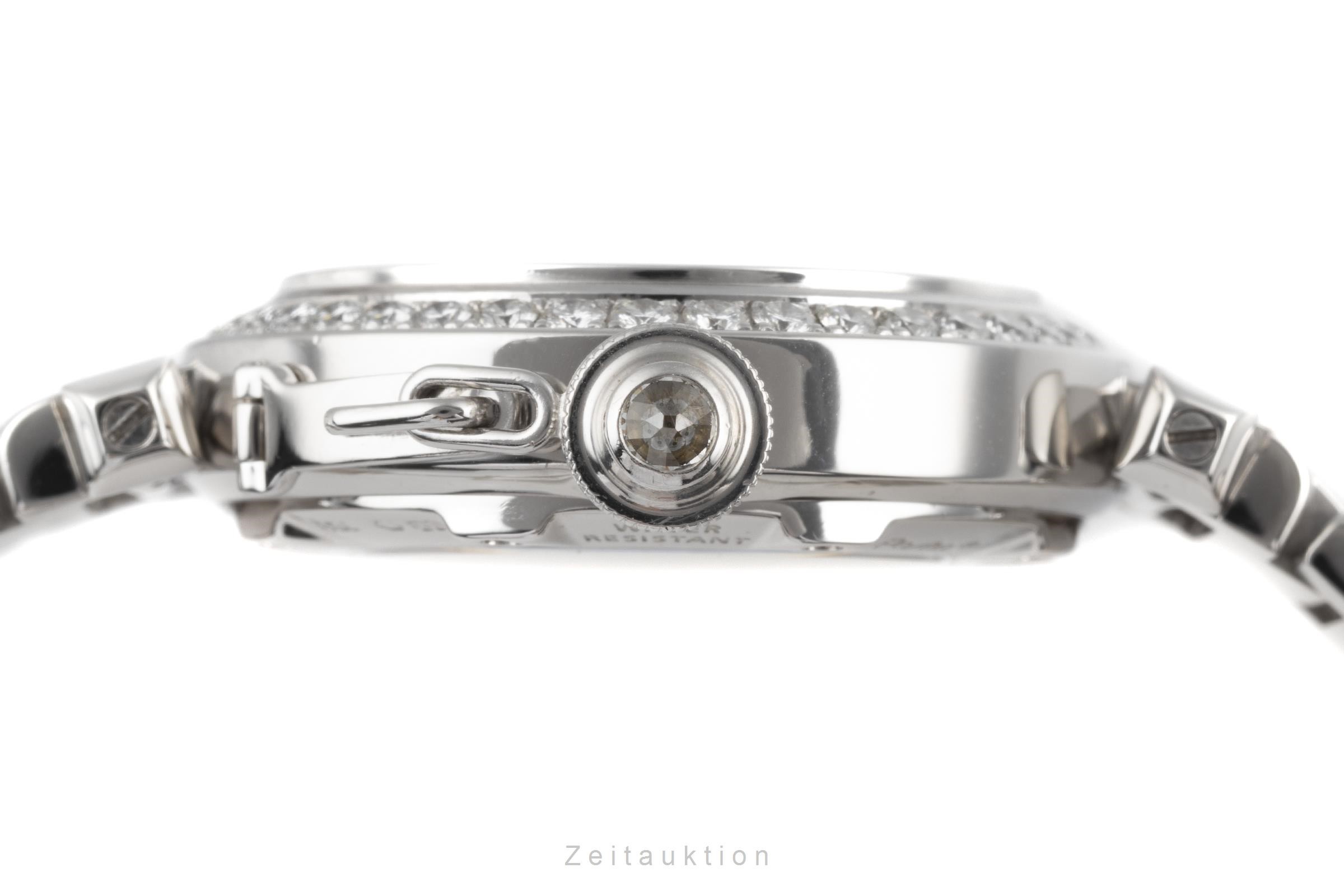 Cartier Pasha 18 ct white gold automatic Kal. 500MC Ref. 2528  | Zeitauktion