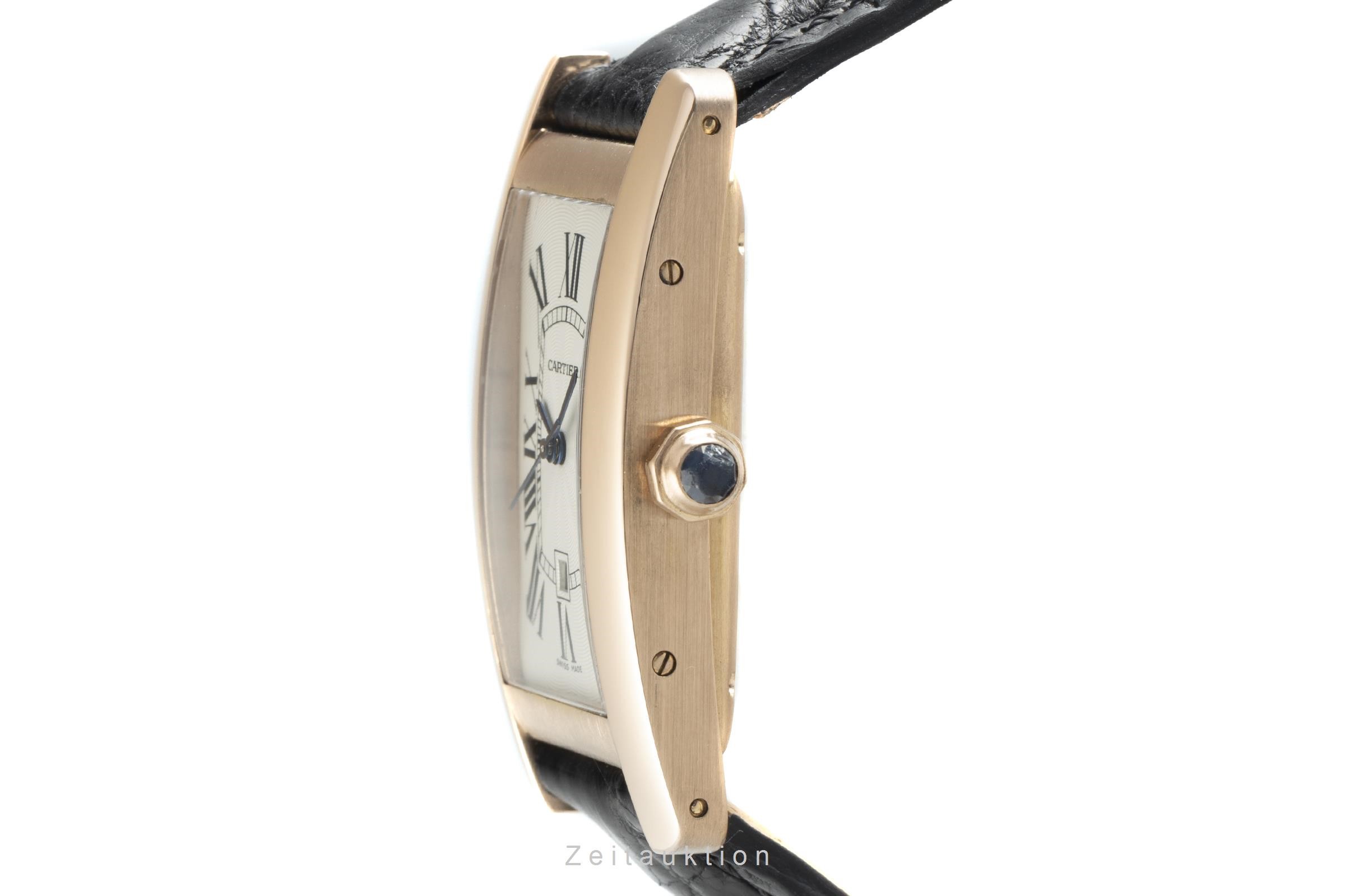 Cartier Tank Américaine or rouge 18 ct automatique Kal. 077 Ref. W2620030, 2504  | Zeitauktion