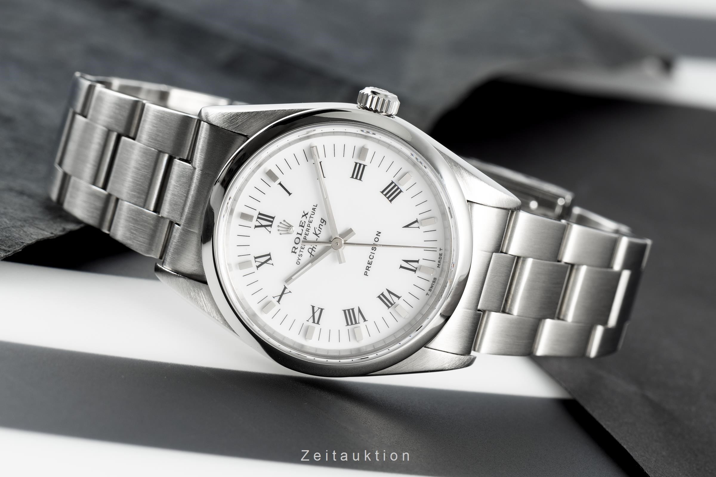 air king white dial