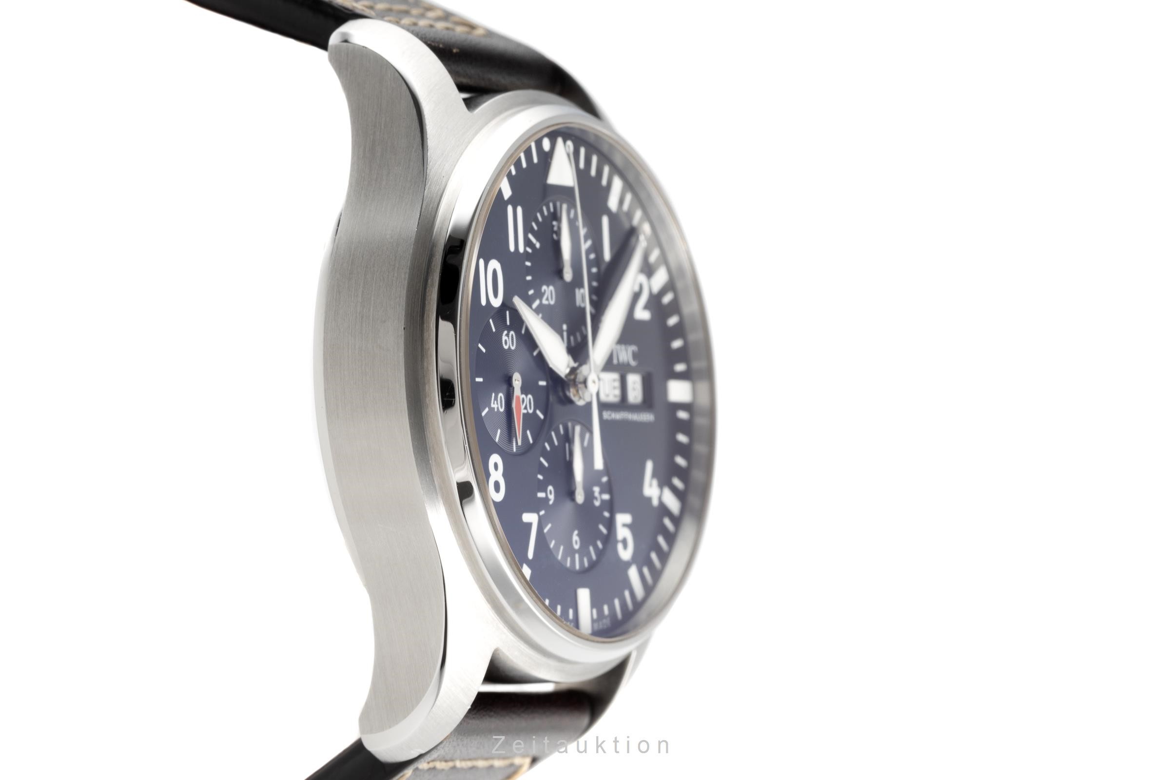 IWC Pilot Chronograph Stahl Automatik Kal. C.79320 Ref. IW377714  | Zeitauktion