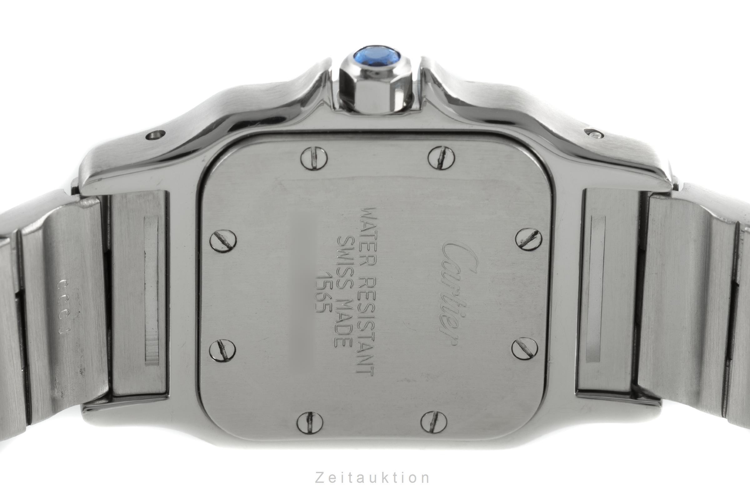 Cartier Santos acciaio quarzo Kal. 157 Ref. 1565  | Zeitauktion