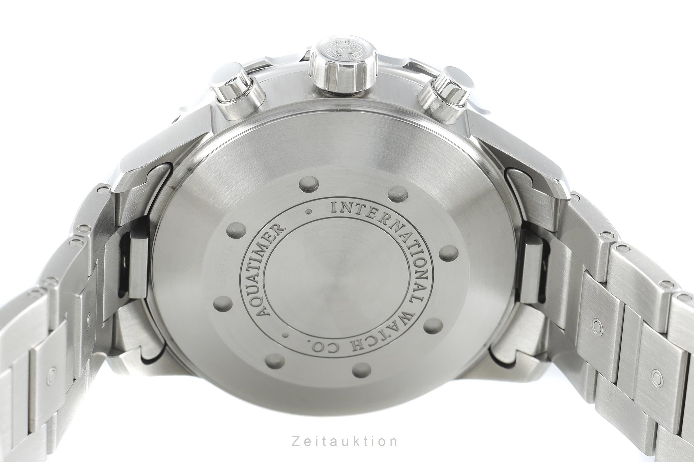 IWC Aquatimer chronograph steel automatic Kal. C.79320 Ref. 3767  | Zeitauktion