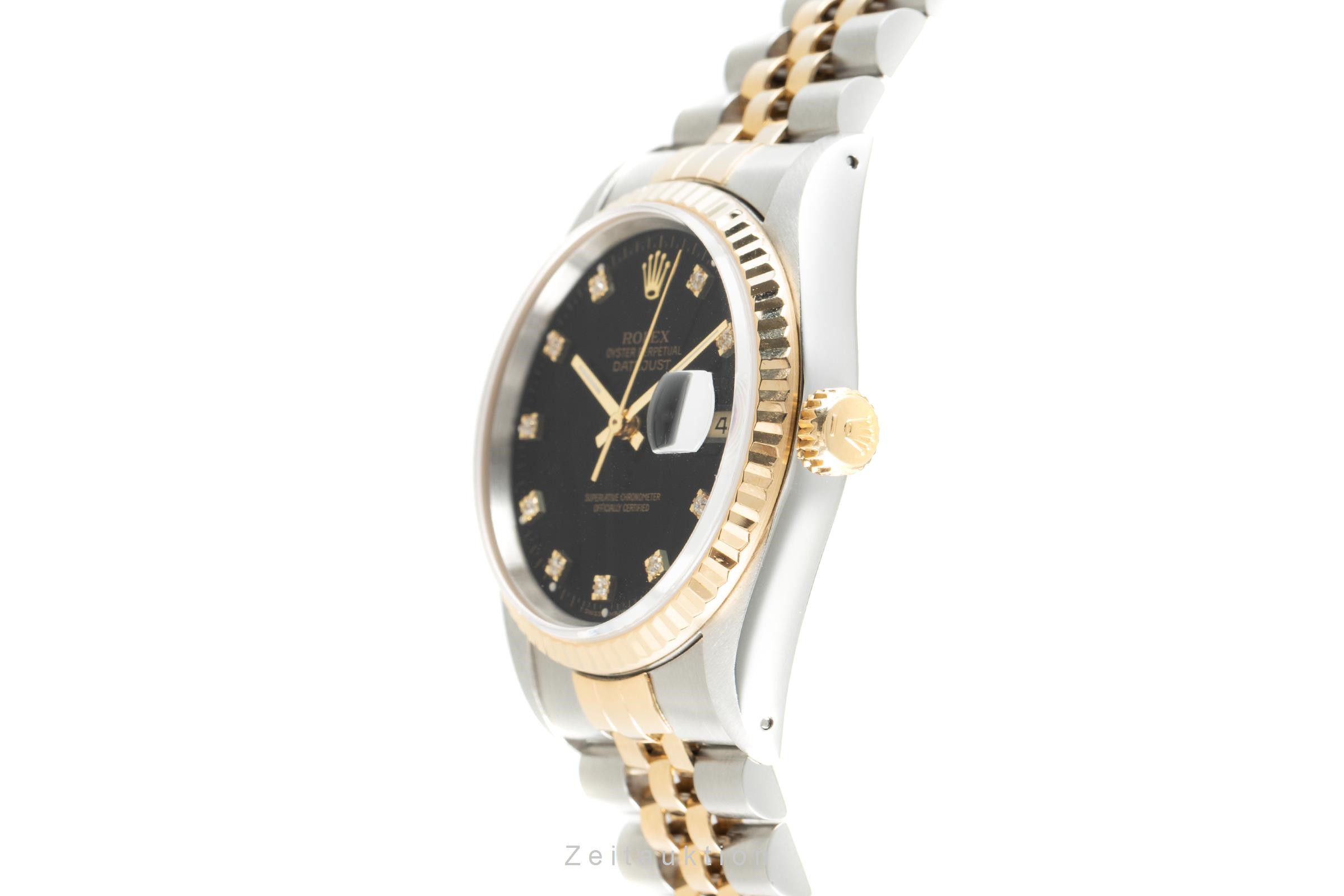 Rolex Datejust acciaio / oro automatismo Kal. 3135 Ref. 16233  | Zeitauktion