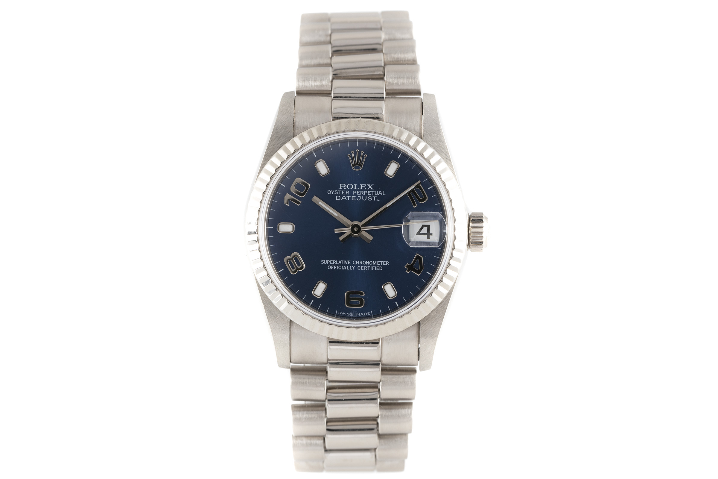 Rolex Datejust 18 ct white gold automatic Kal. 2235 Ref. 78279  | Zeitauktion