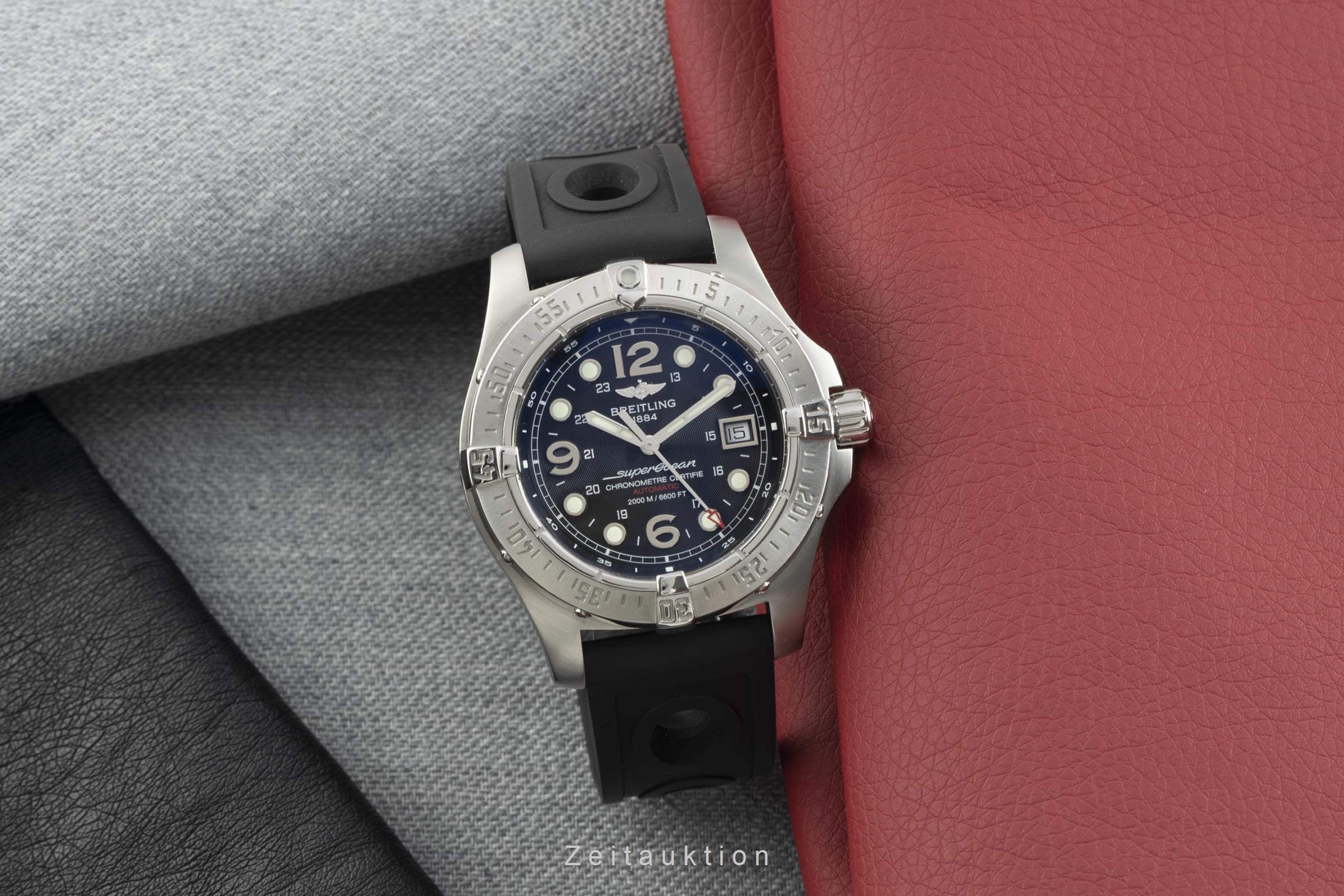 Breitling Superocean acciaio automatismo Ref. A17390  | Zeitauktion