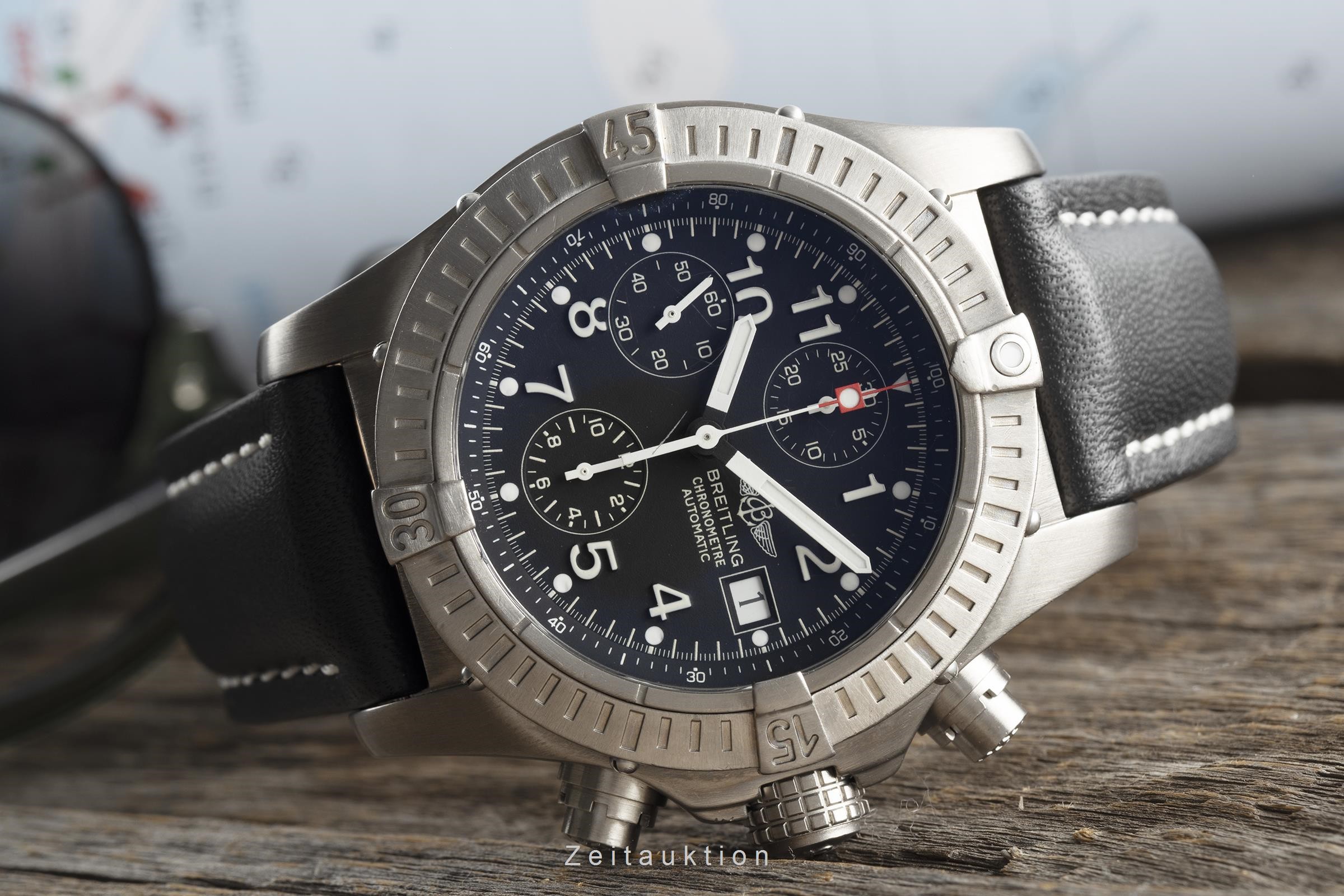 breitling titanium watches