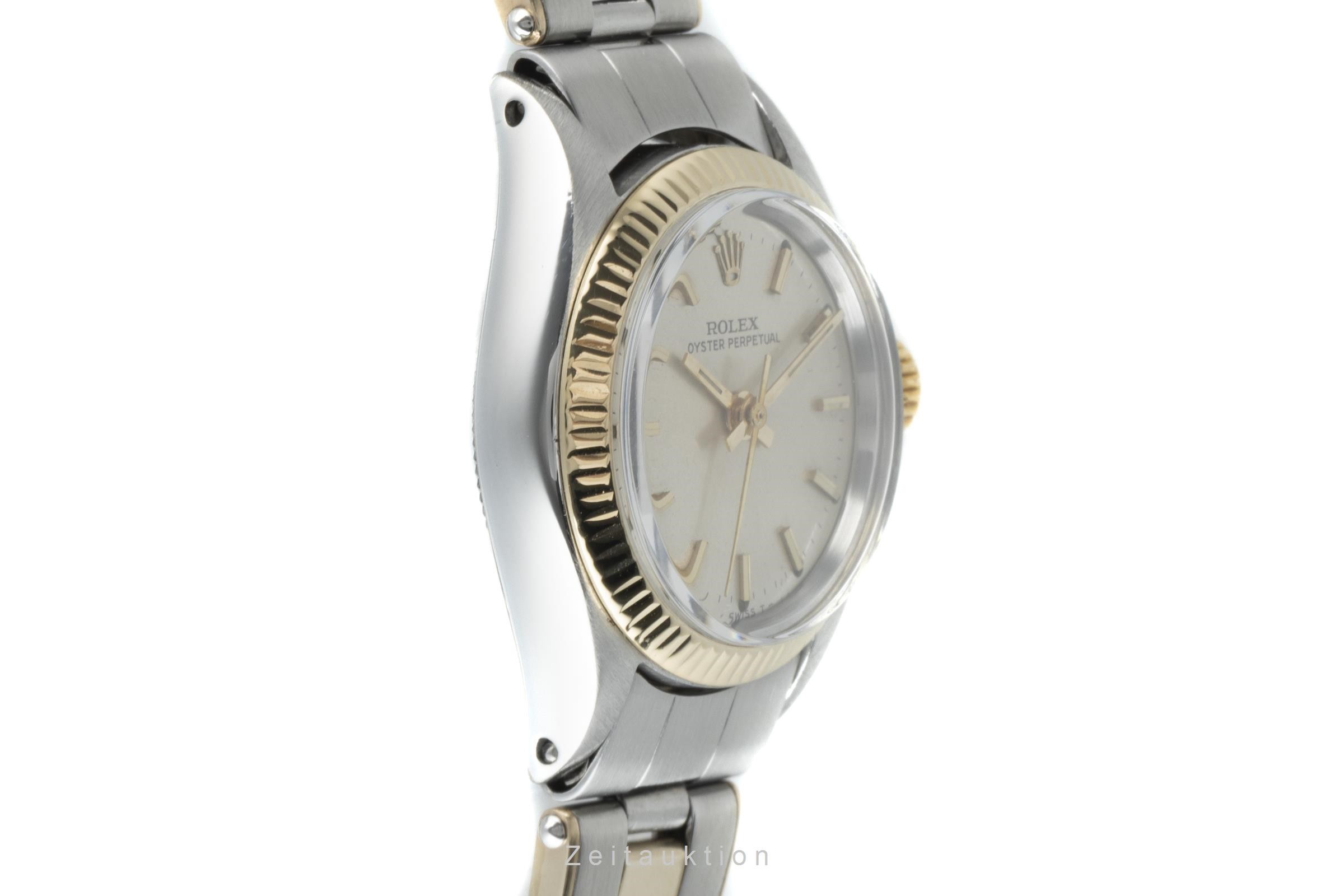 Rolex Oyster Perpetual acciaio / oro automatismo Kal. 1161 Ref. 6619  | Zeitauktion