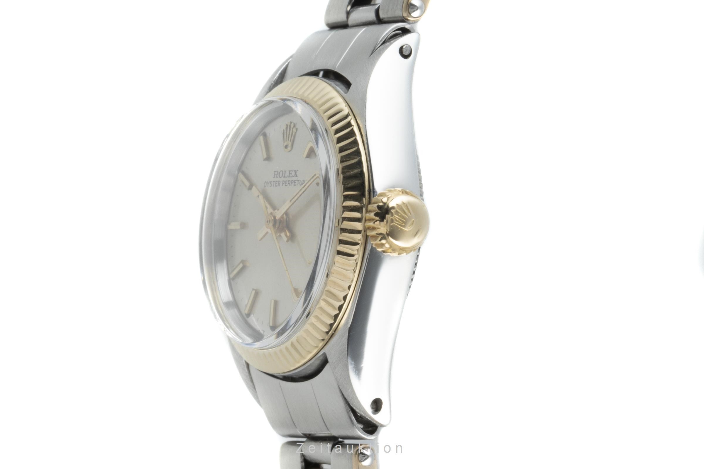 Rolex Oyster Perpetual acciaio / oro automatismo Kal. 1161 Ref. 6619  | Zeitauktion
