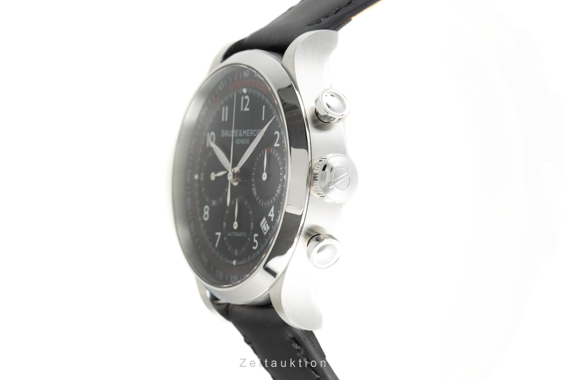 Baume & Mercier Capeland cronografo acciaio automatismo Kal. BM137753 Ref. 65687  | Zeitauktion