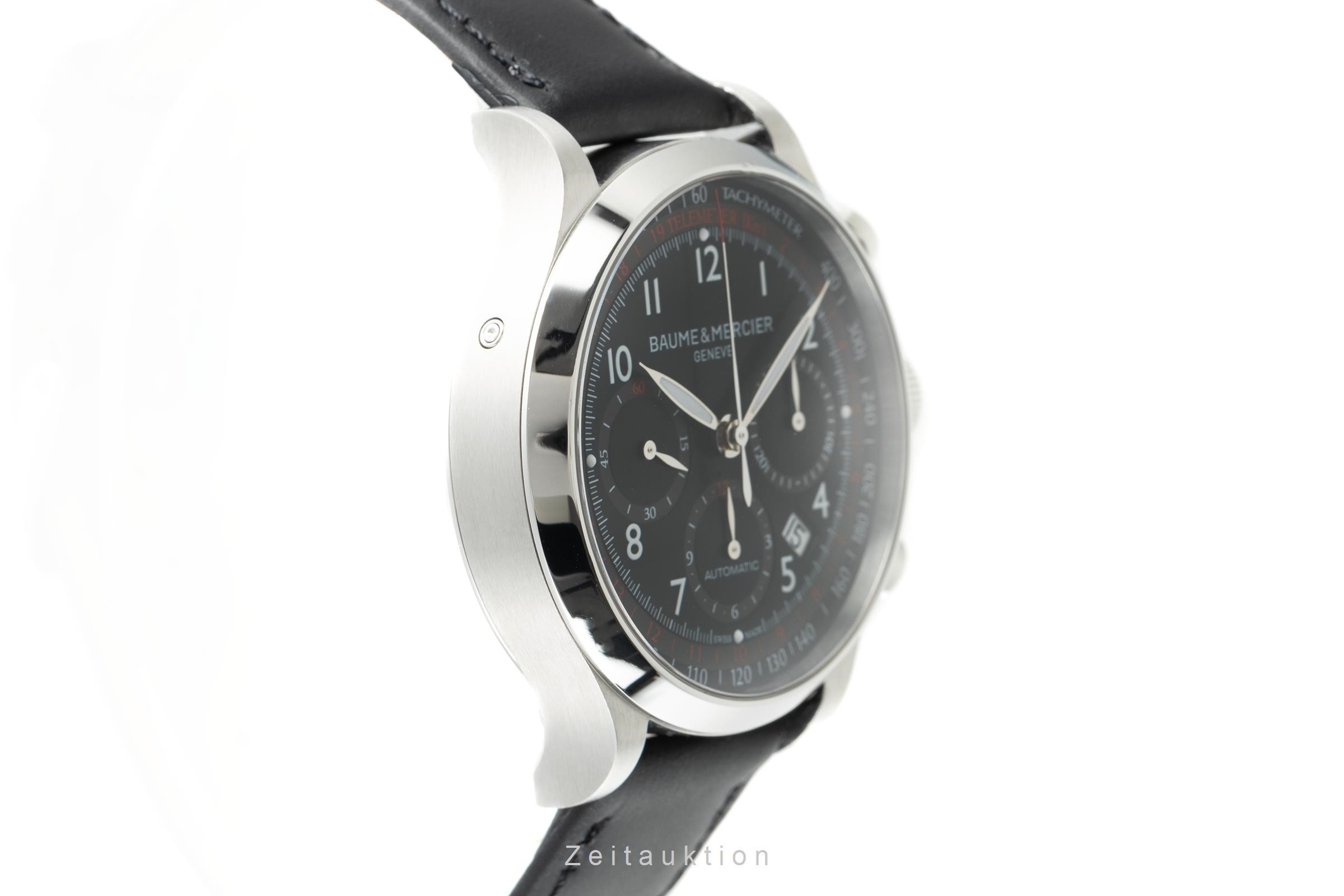 Baume & Mercier Capeland cronografo acciaio automatismo Kal. BM137753 Ref. 65687  | Zeitauktion