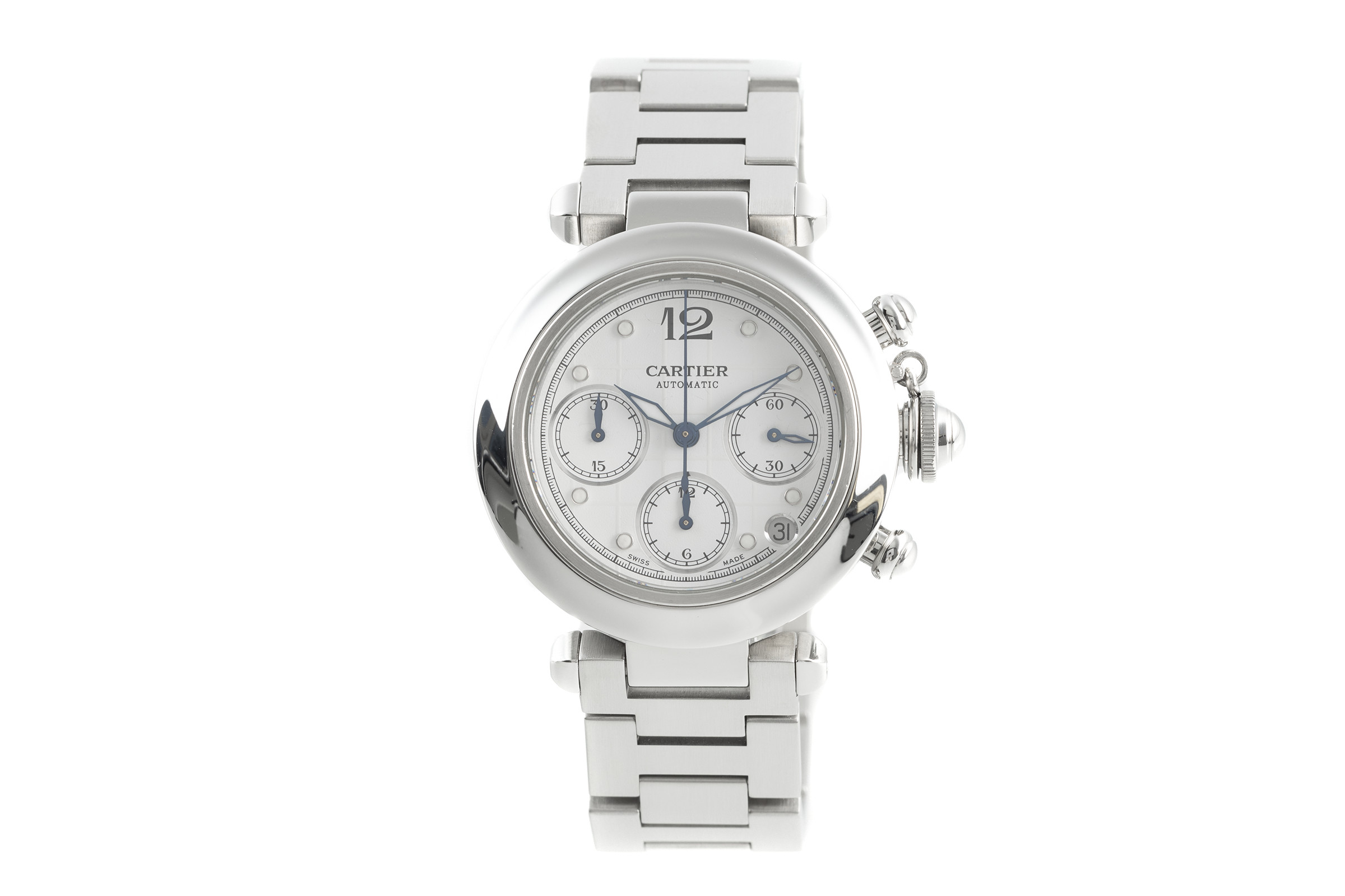 cartier pasha chronograph 2412
