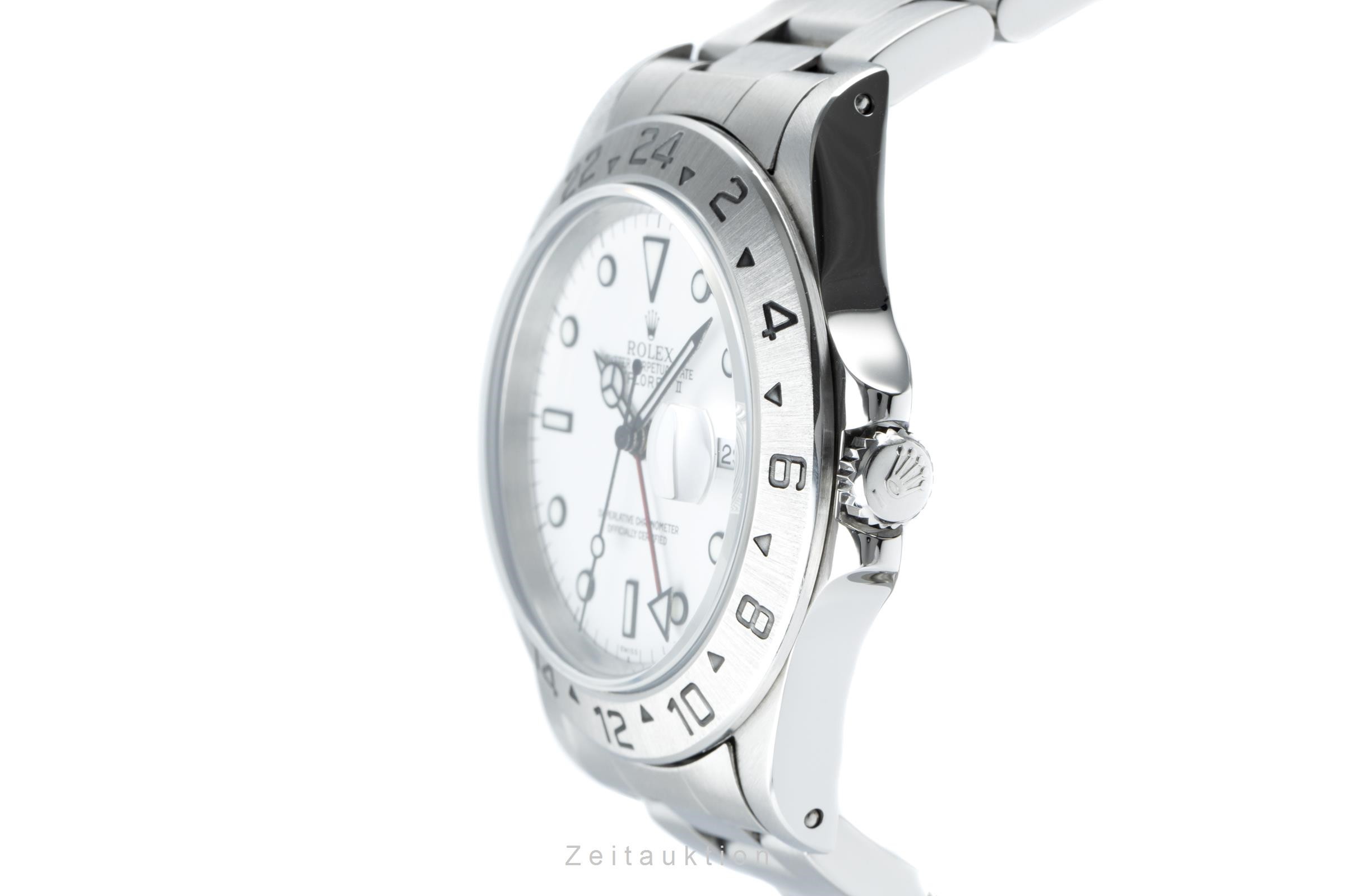 Rolex Explorer II acciaio automatismo Kal. 3185 Ref. 16570  | Zeitauktion
