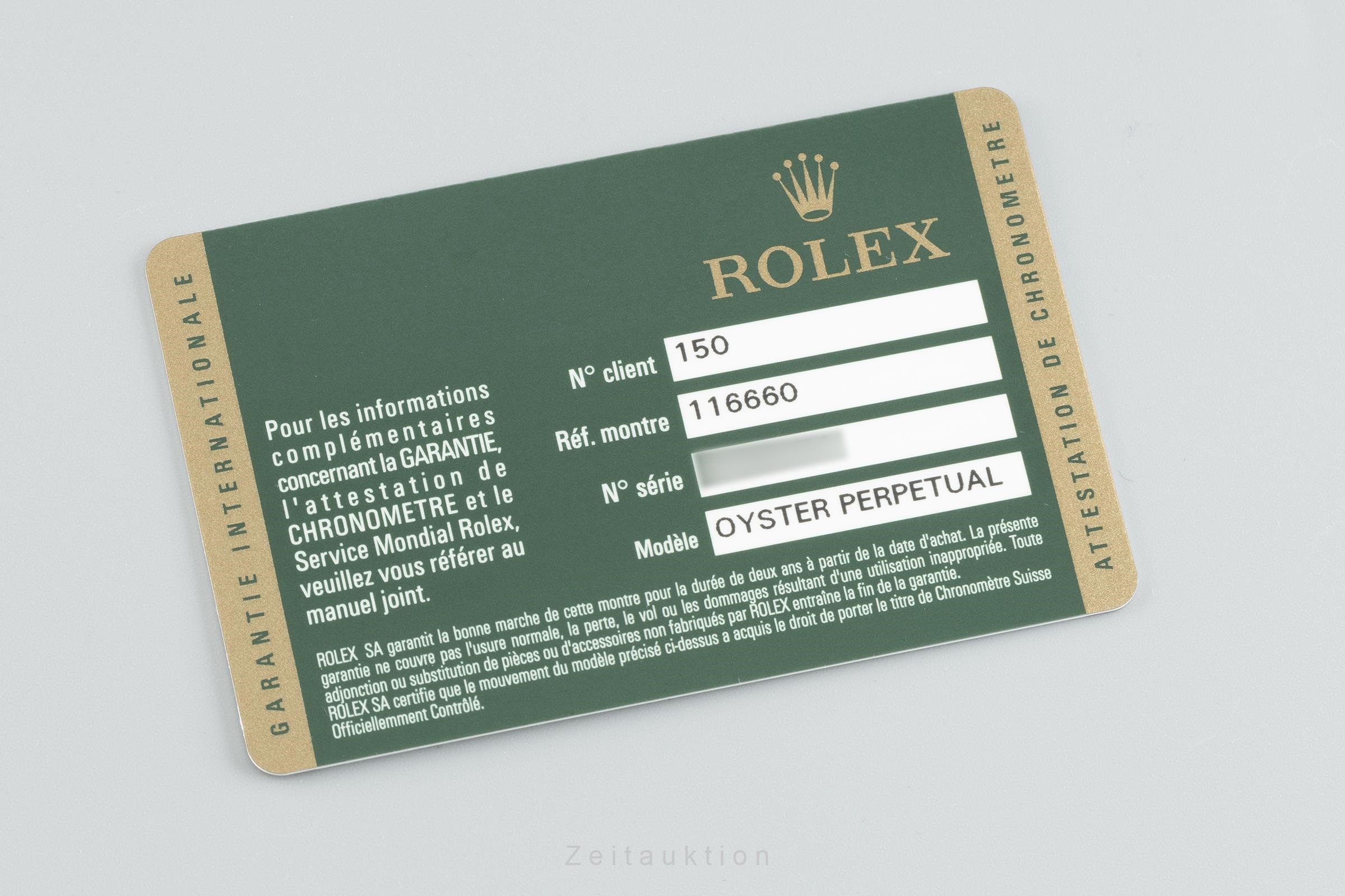 Rolex Sea Dweller Stahl Automatik Kal. 3135 Ref. 116660  | Zeitauktion