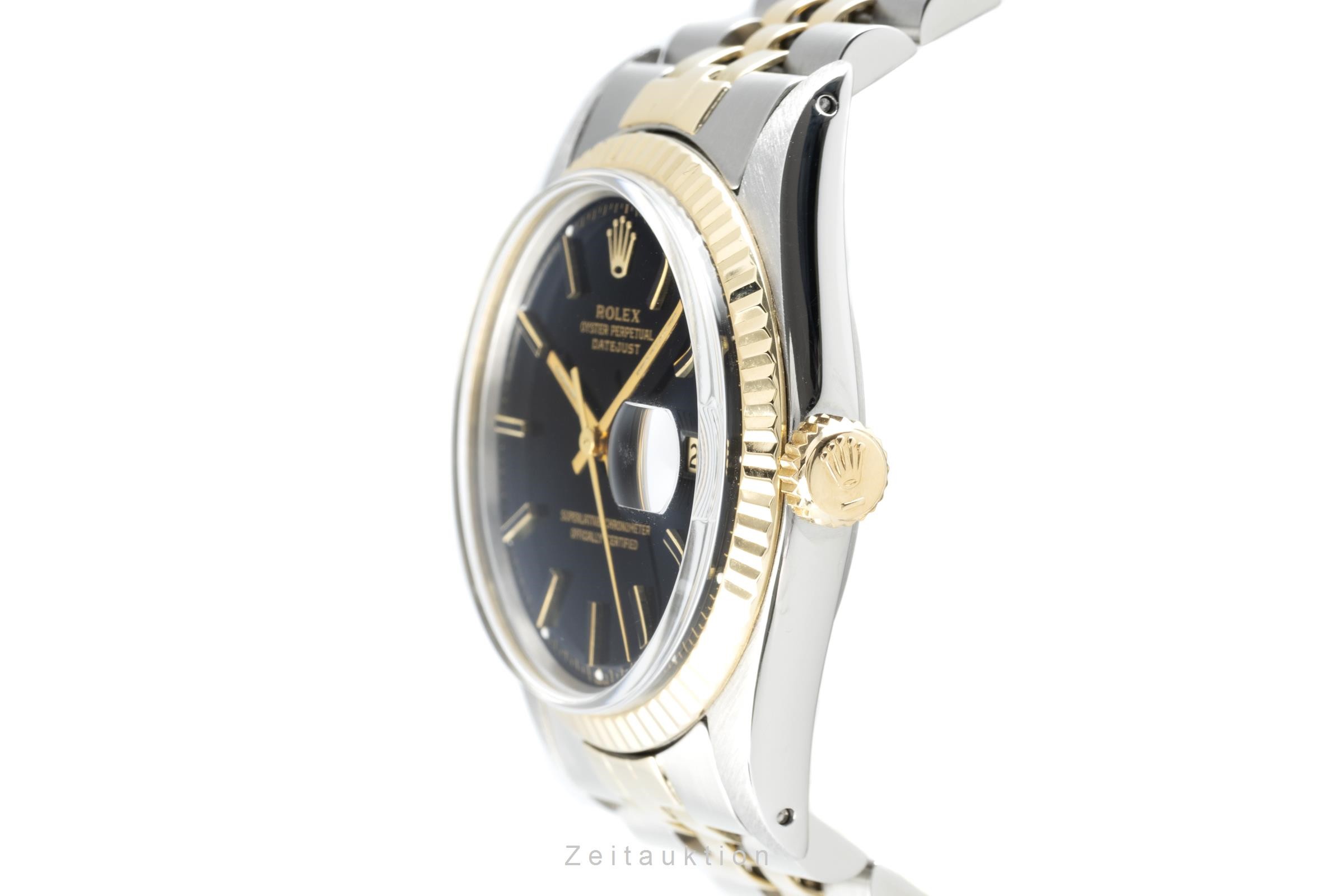 Rolex Datejust acero / oro automático Kal. 1570 Ref. 1600 VINTAGE  | Zeitauktion
