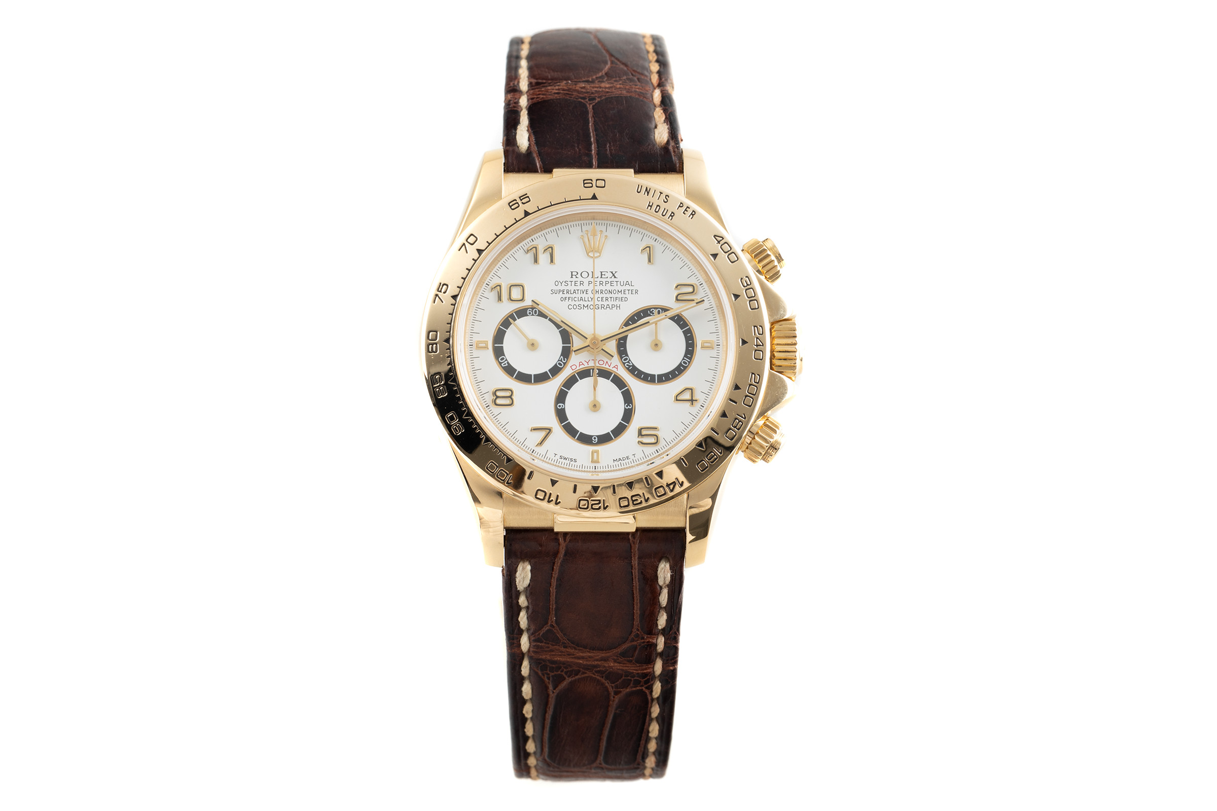 Daytona on sale oro pelle